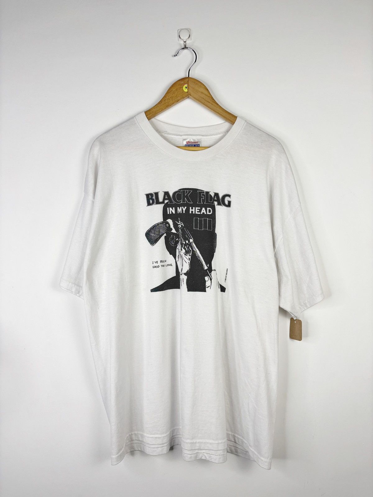 Band Tees Vintage 2000’s Black flag in my head Size US XL / EU 56 / 4 - 2 Thumbnail