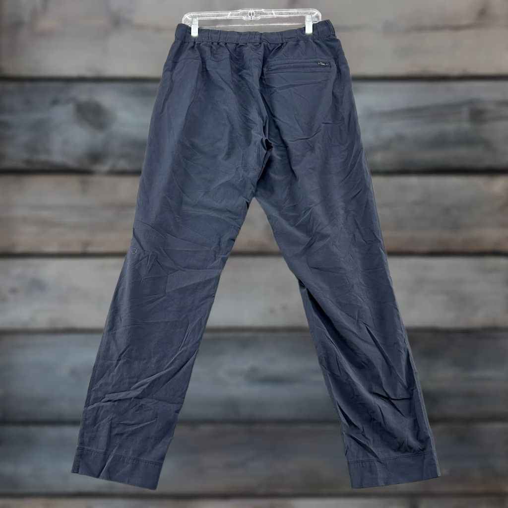 Lululemon Lululemon ABC Jogger Pants Mens Large Blue Regular Tapered Slim Fit Drawstring Pocketed Quick Dry Breathable Size US 33 - 1 Thumbnail