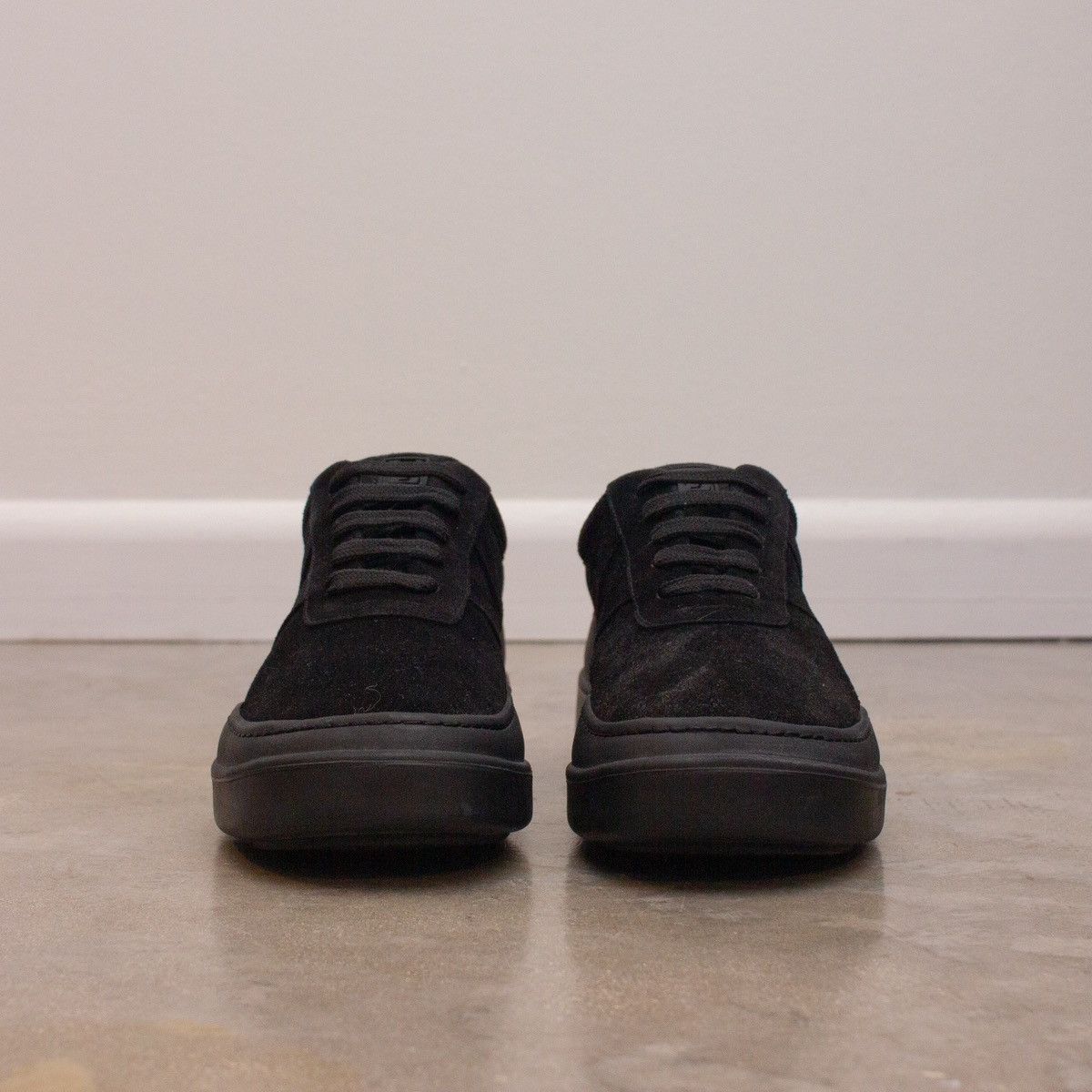 Louis Vuitton Louis Vuitton Leather & Suede Leather Shoes 9 Men's Black Size US 9 / EU 42 - 4 Thumbnail