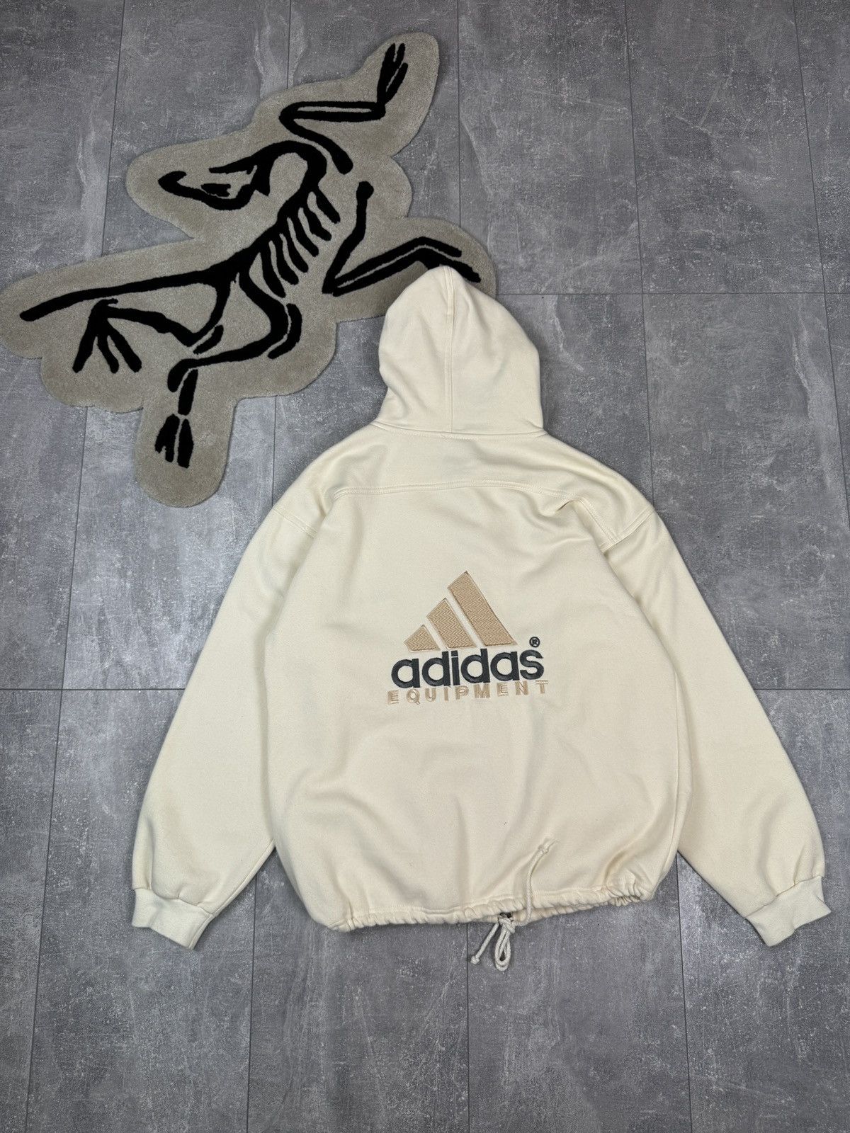 Adidas × Vintage Mens Vintage Adidas Zip Hoodie equipment jacket rare y2k Size US M / EU 48-50 / 2 - 1 Thumbnail