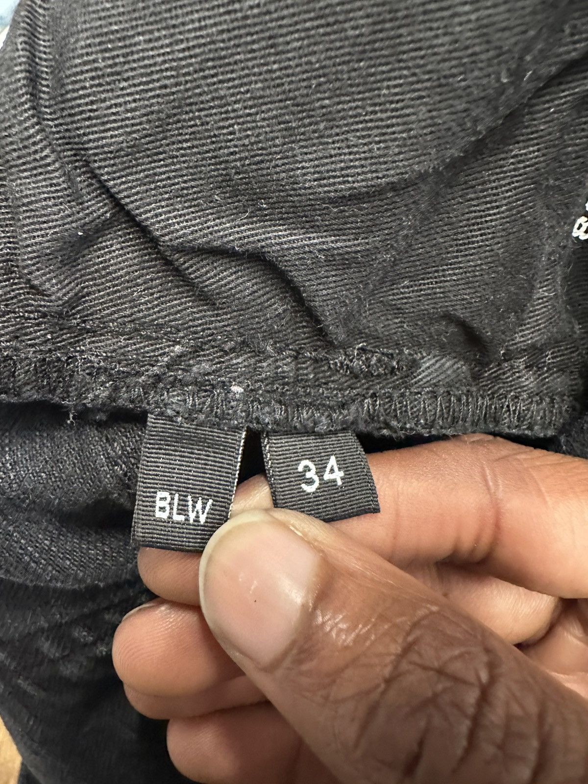 Purple Brand Purple Brand Plain Faded Black Denim Jeans Size 34 Size US 34 / EU 50 - 5 Thumbnail