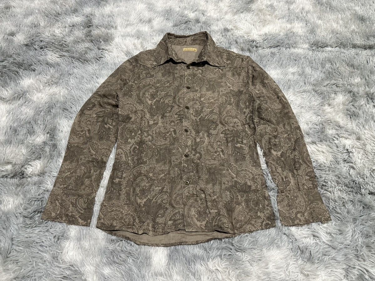GOA 🔥Sick Y2K G.O.A Shirt Botanical Printed Size US M / EU 48-50 / 2 - 2 Thumbnail