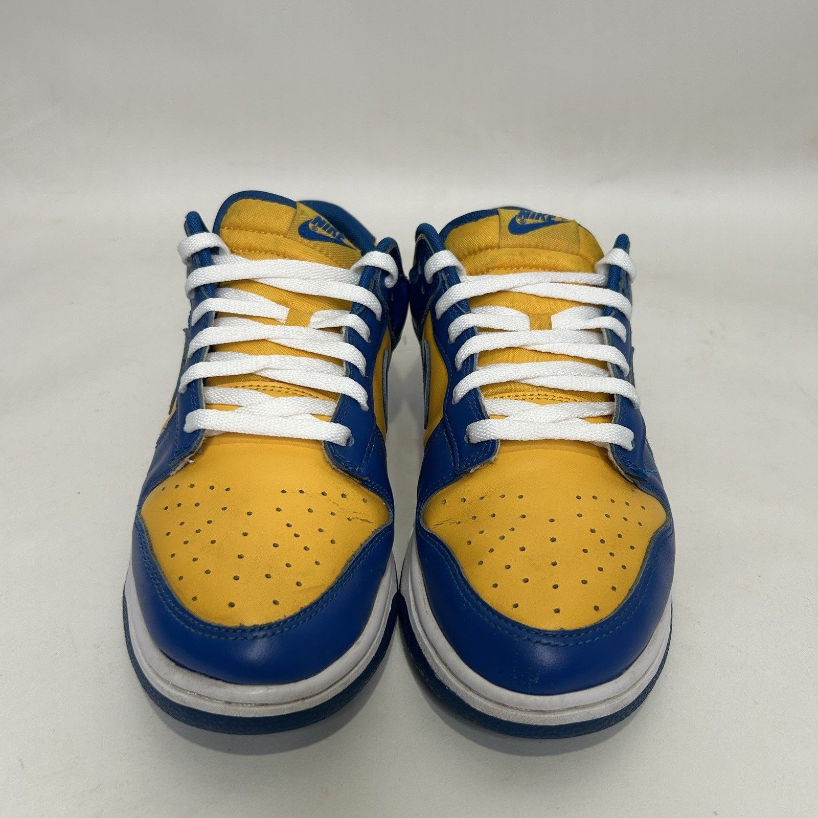 Nike Nike Dunk Low Retro “UCLA/Blue Jay University Gold” Size US 10 / EU 43 - 2 Thumbnail