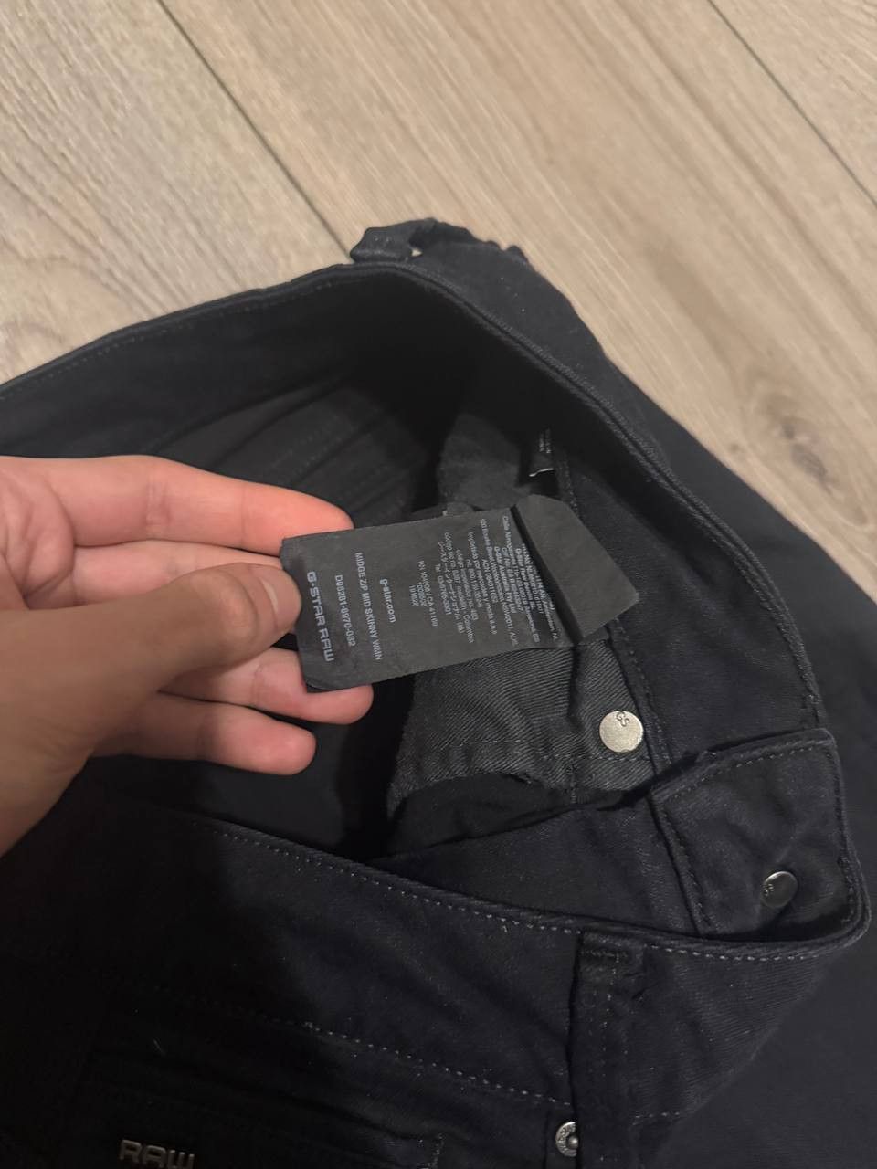 G-Star Women G-star raw jeans 27x32 black Midge zip mid skinny Size 27" / US 4 / IT 40 - 6 Thumbnail