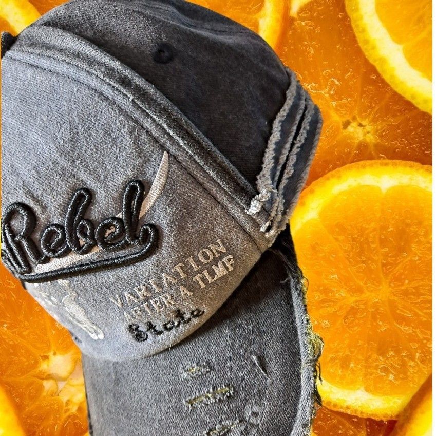 Other Black Rebel Baseball Cap Indian Dakota Distressed Trucker Ha Size ONE SIZE - 3 Thumbnail