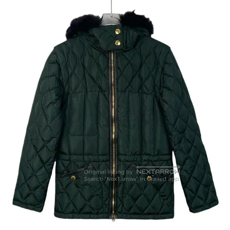Louis Vuitton Green Puffer Jacket for Women .