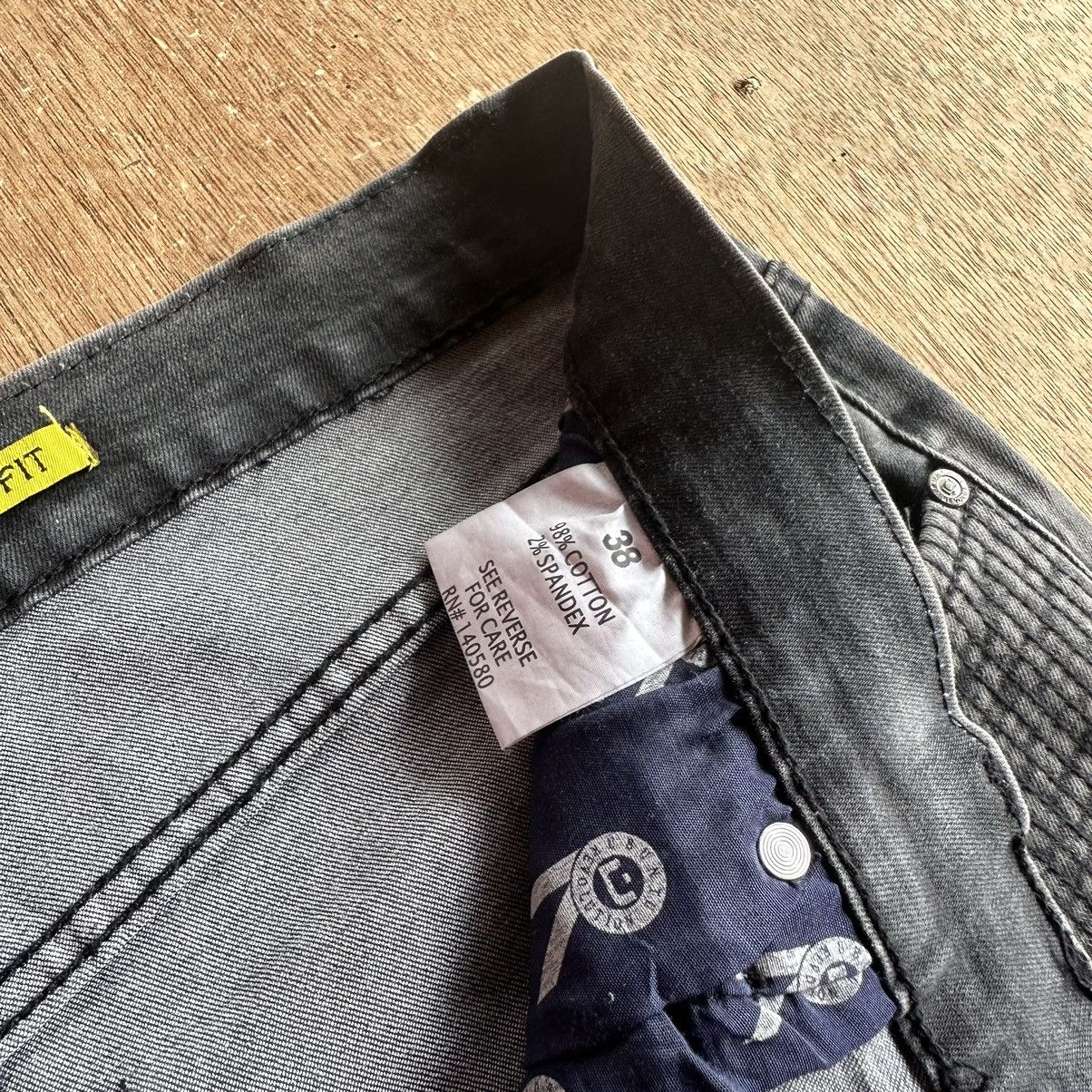 Japanese Brand W38 UBUNTU JAPAN MULTIZIPPER JEANS VINTAGE CROPPED PANT Size US 38 / EU 54 - 9 Thumbnail