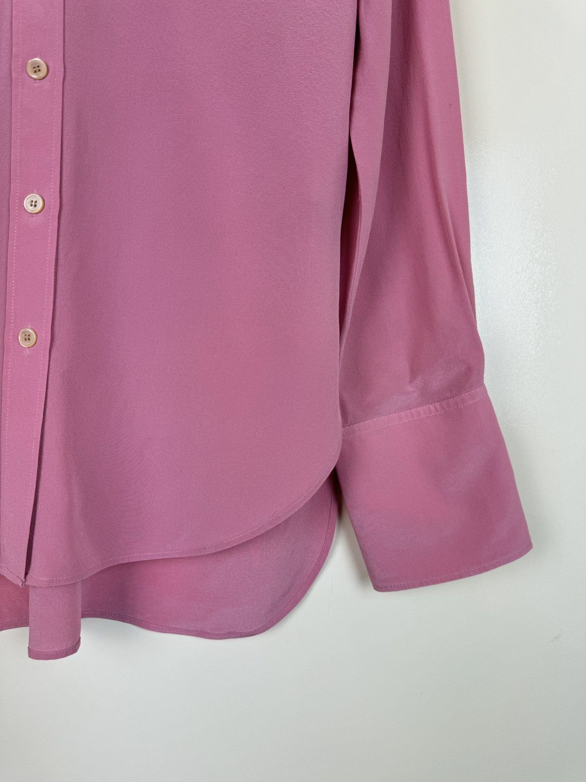 Joseph Joseph 100% Silk Joe Shirt Crepe Blouse Loro Piana Style S Size S / US 4 / IT 40 - 4 Thumbnail