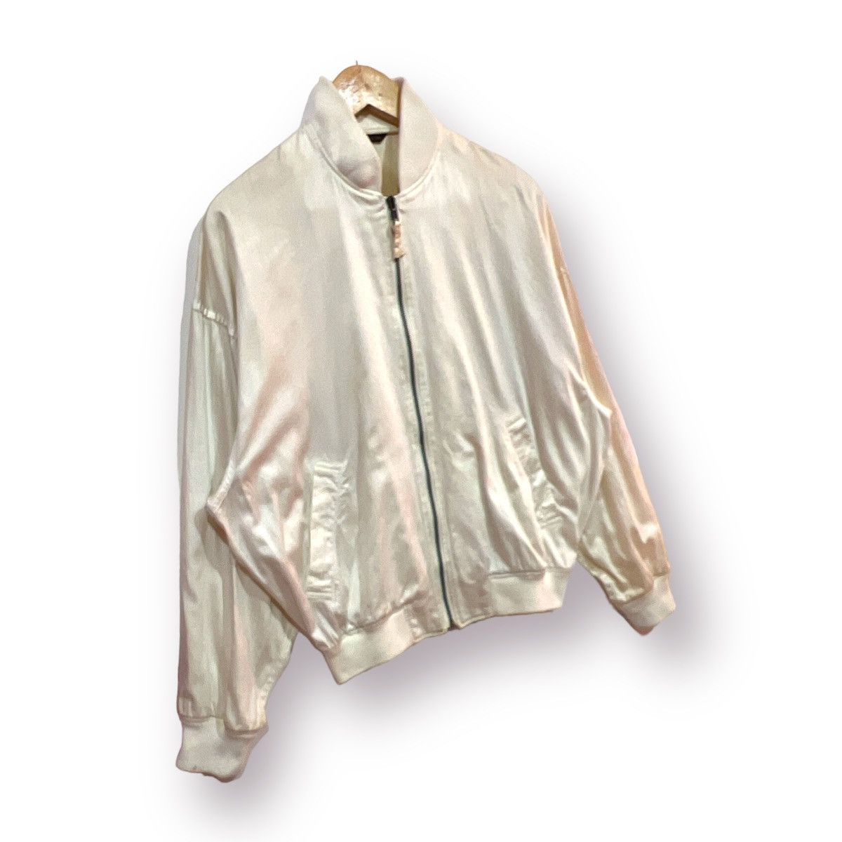 Japanese Brand 🔥 SANTA FE SILK BOMBER JACKET Size US L / EU 52-54 / 3 - 4 Thumbnail