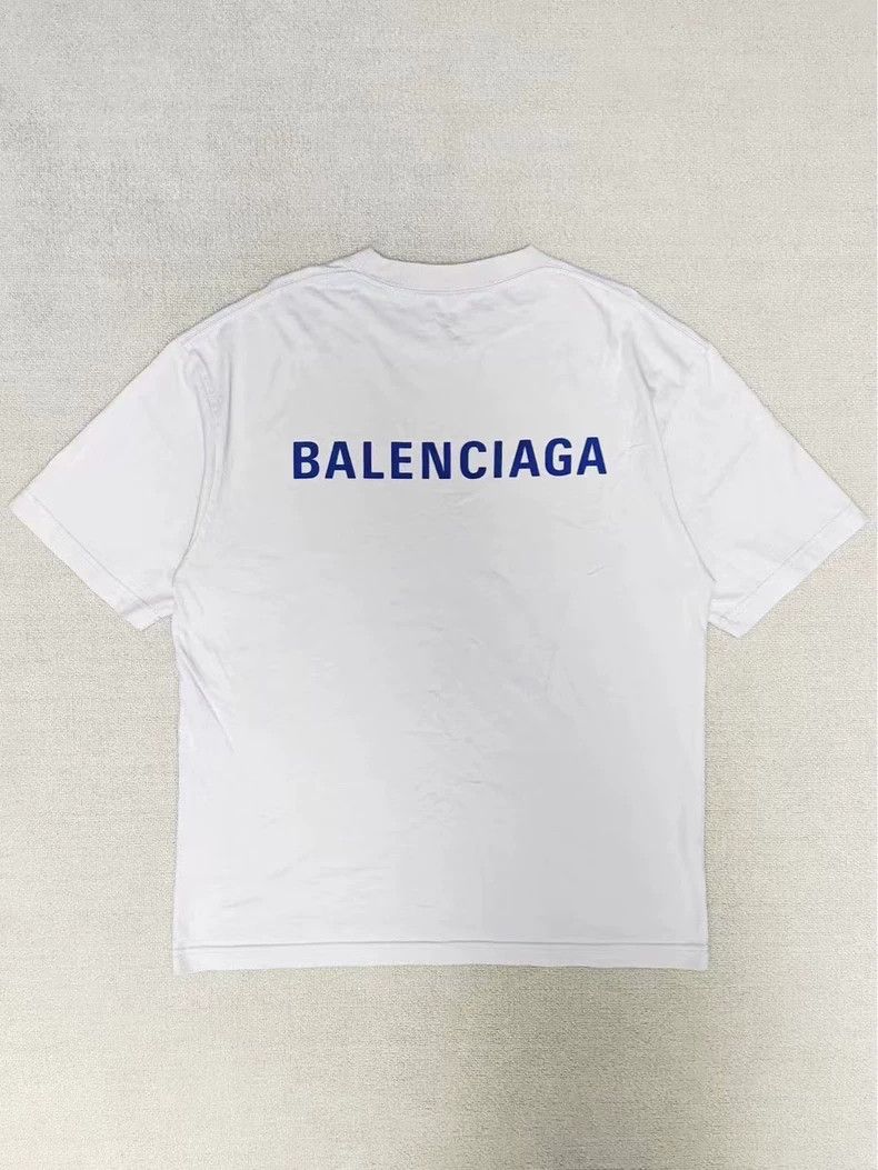 Balenciaga Balenciaga Front and back logo printed short sleeve T-shirt Size US S / EU 44-46 / 1 - 2 Thumbnail