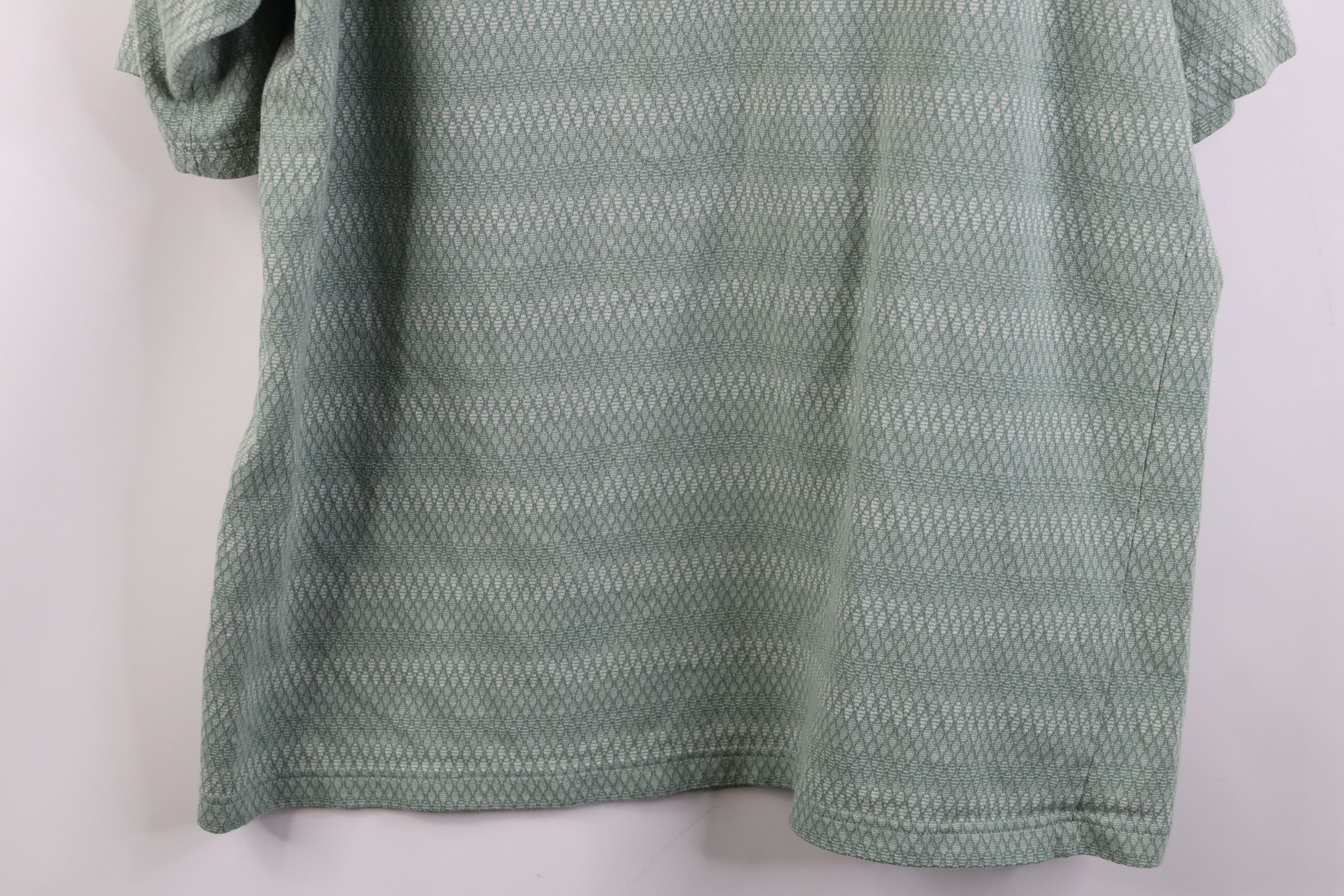 Vintage Vintage 90s Streetwear Striped Diamond Knit Golf Polo Shirt Size US L / EU 52-54 / 3 - 11 Thumbnail