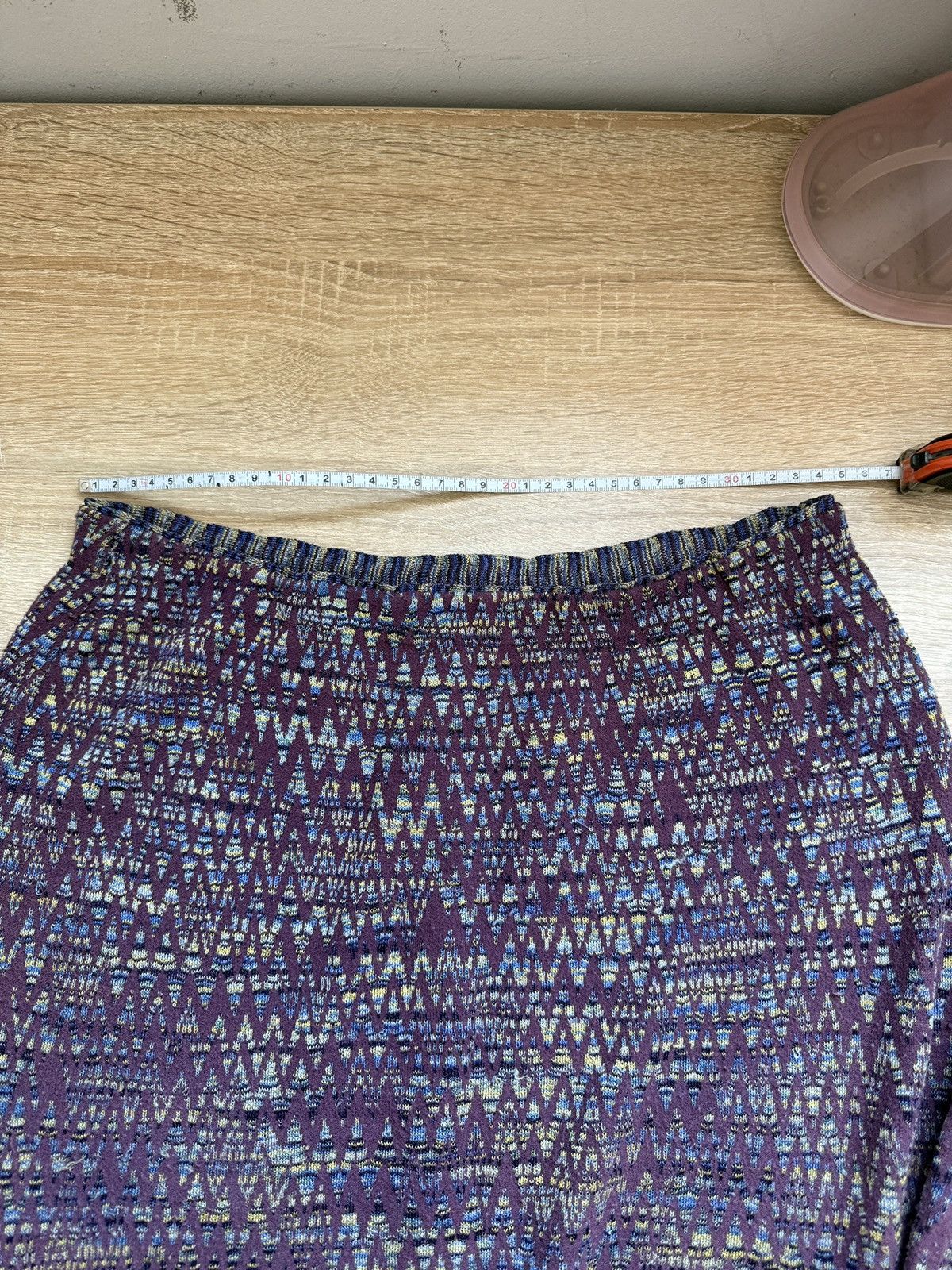 Missoni 🇮🇹 Vintage 90s Missoni Skirt Rare Retro Y2K Hype Size 27" / US 4 / IT 40 - 7 Thumbnail
