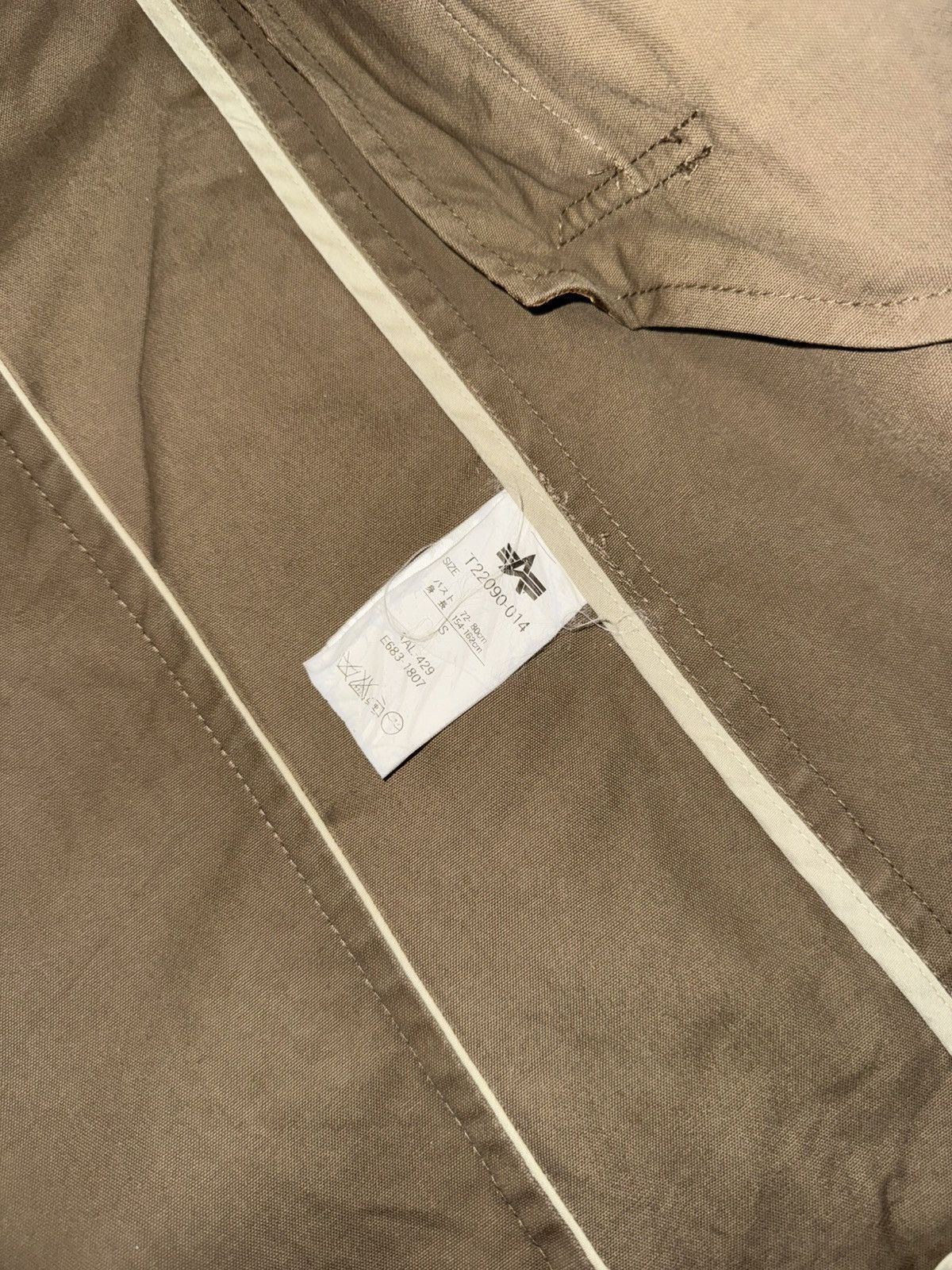 Alpha Industries [S] Alpha Industries Women's Japan Exclusive Trench Coat Size S / US 4 / IT 40 - 5 Thumbnail