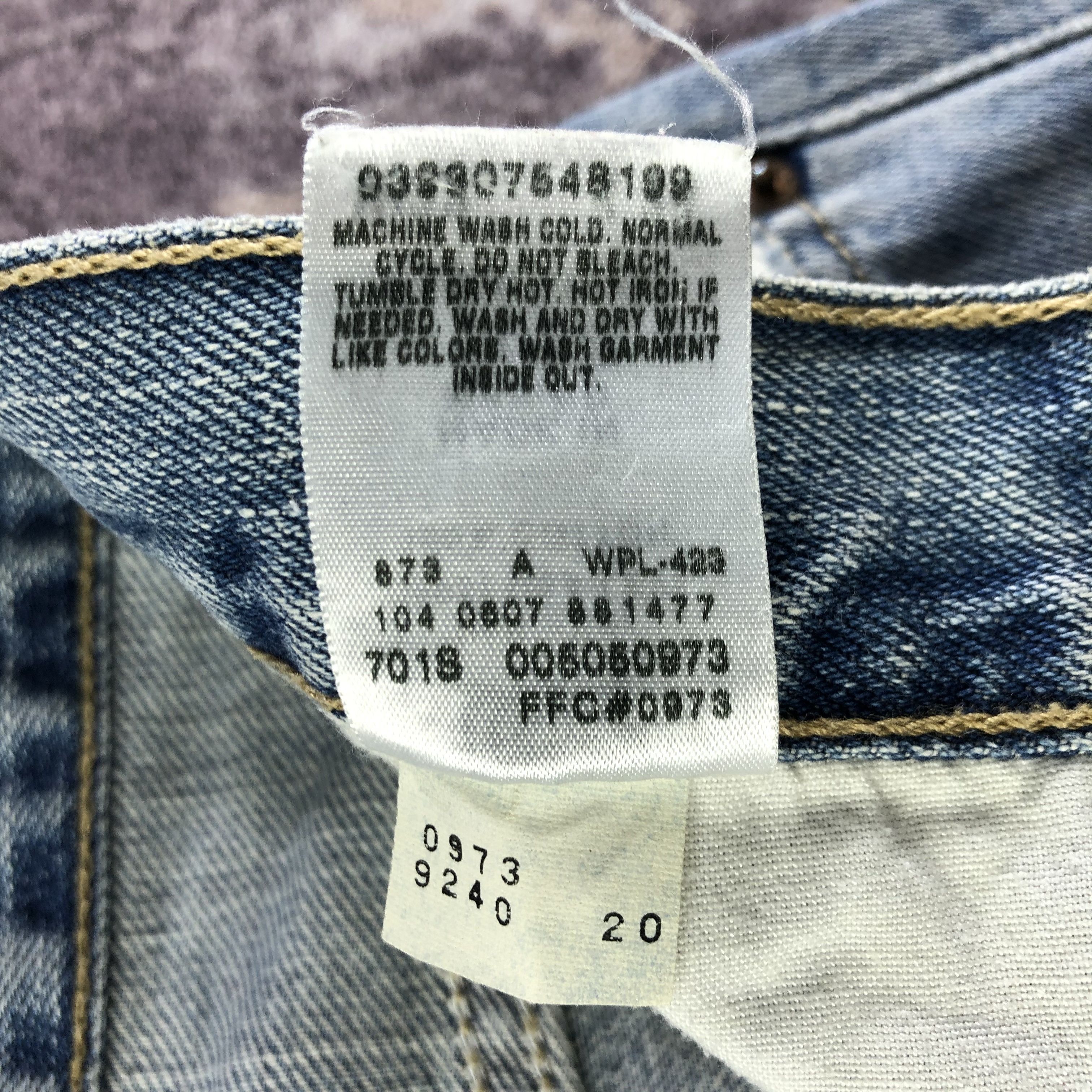 Levi's × Vintage Vintage Light Wash Levis 505 Jeans-JM3321 Size US 32 / EU 48 - 10 Thumbnail