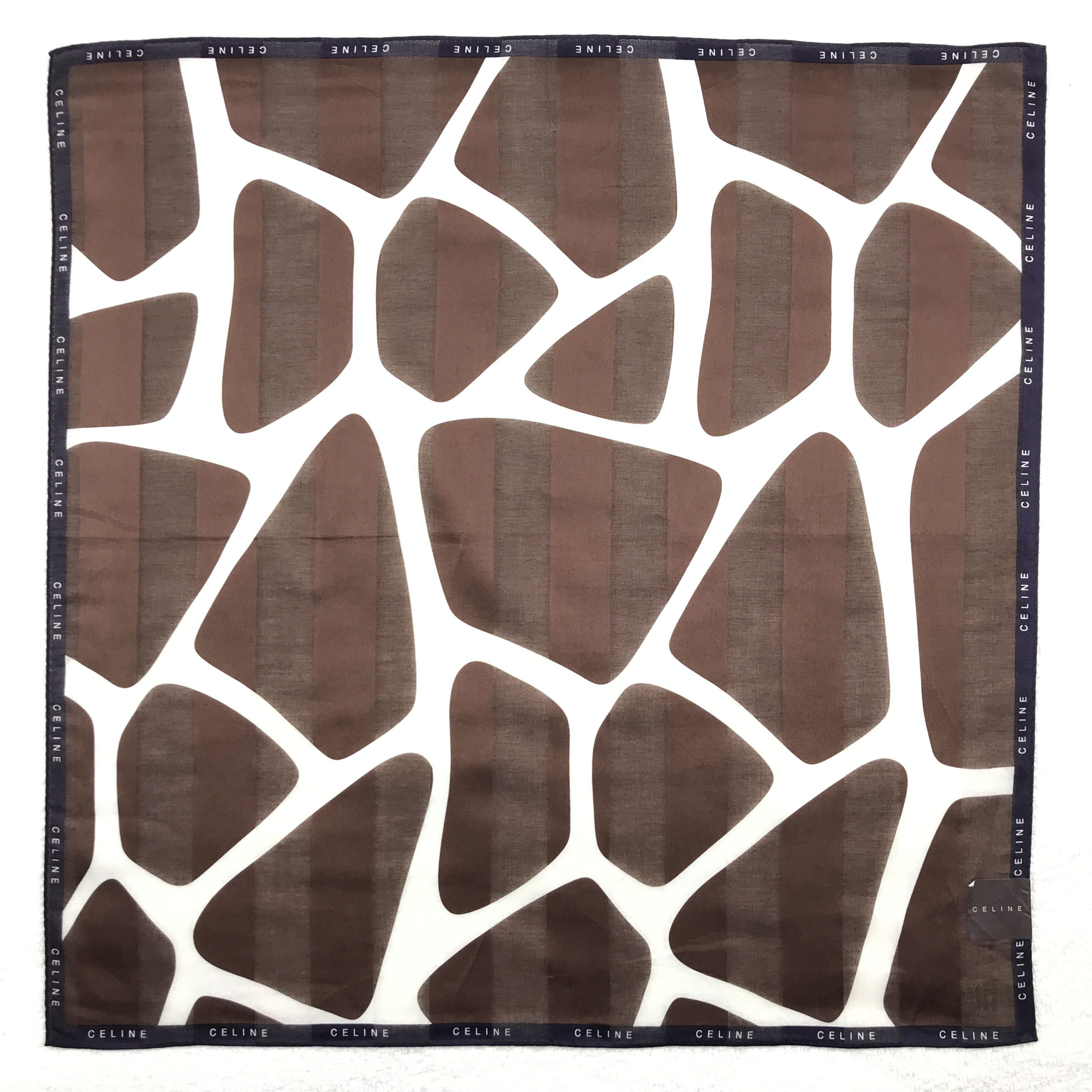 Celine × Vintage Vintage Celine Bandana Neckerchief Handkerchief Size ONE SIZE - 1 Thumbnail