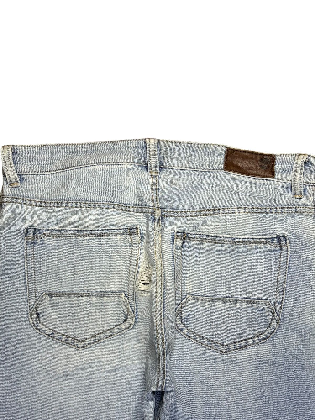 Timberland Vintage Timberland Faded Wash Distressed Baggy Jeans Size US 35 - 8 Thumbnail