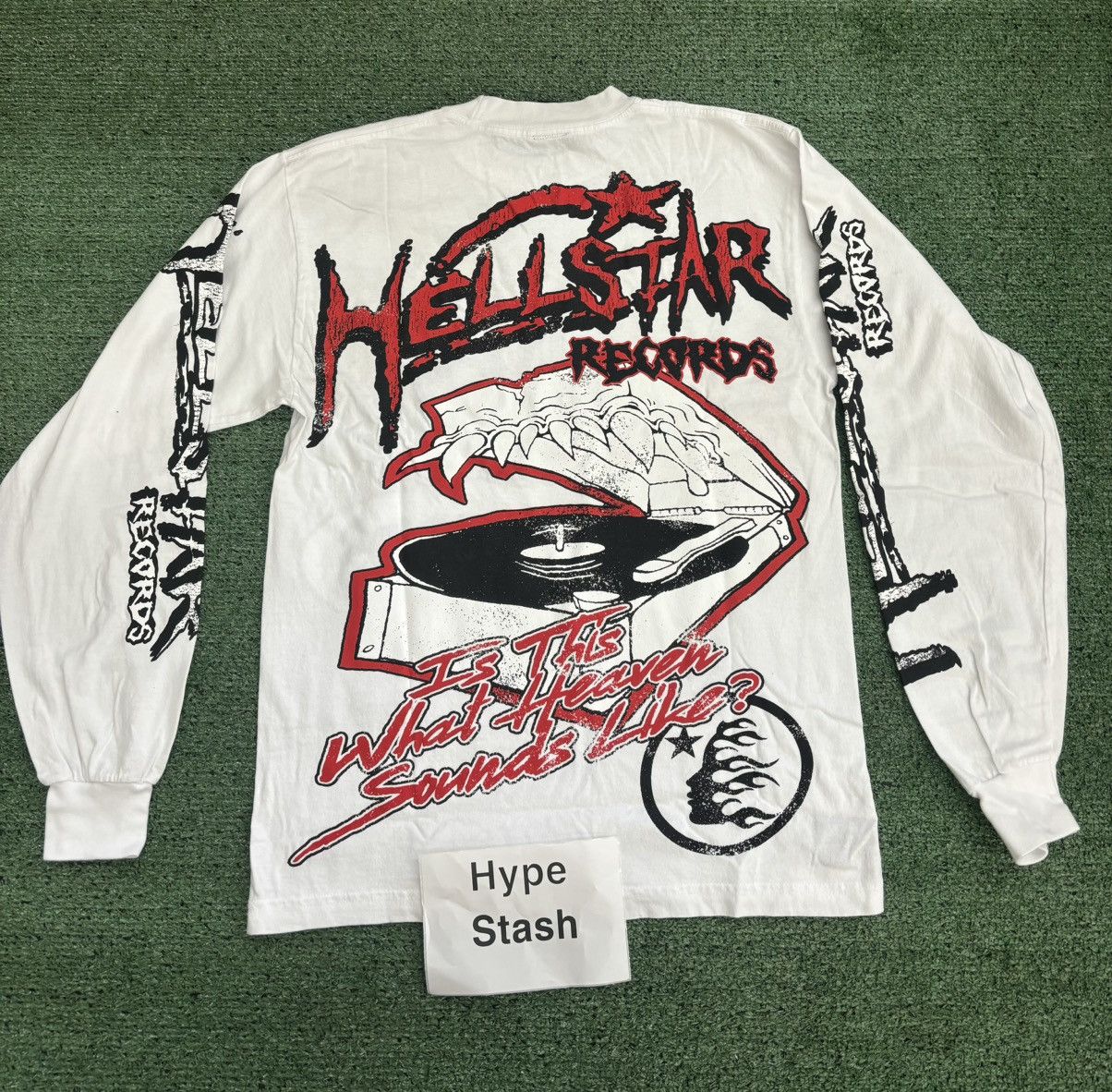 HELLSTAR Hellstar Records Longsleeve Overseas Edition Size US M / EU 48-50 / 2 - 2 Thumbnail