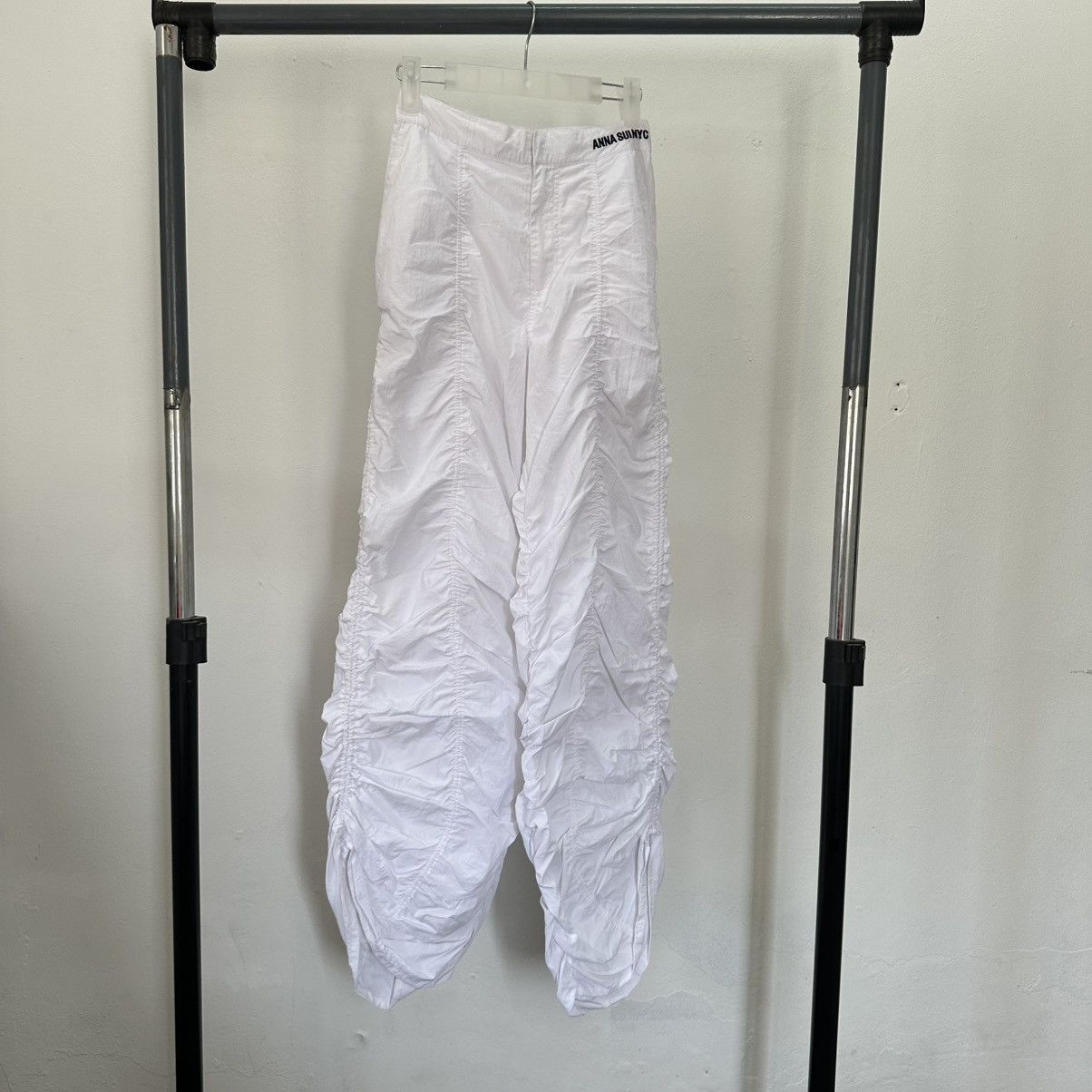 Anna Sui ANNA SUI NYC Nylon Gathered Pants Size 27" / US 4 / IT 40 - 2 Thumbnail