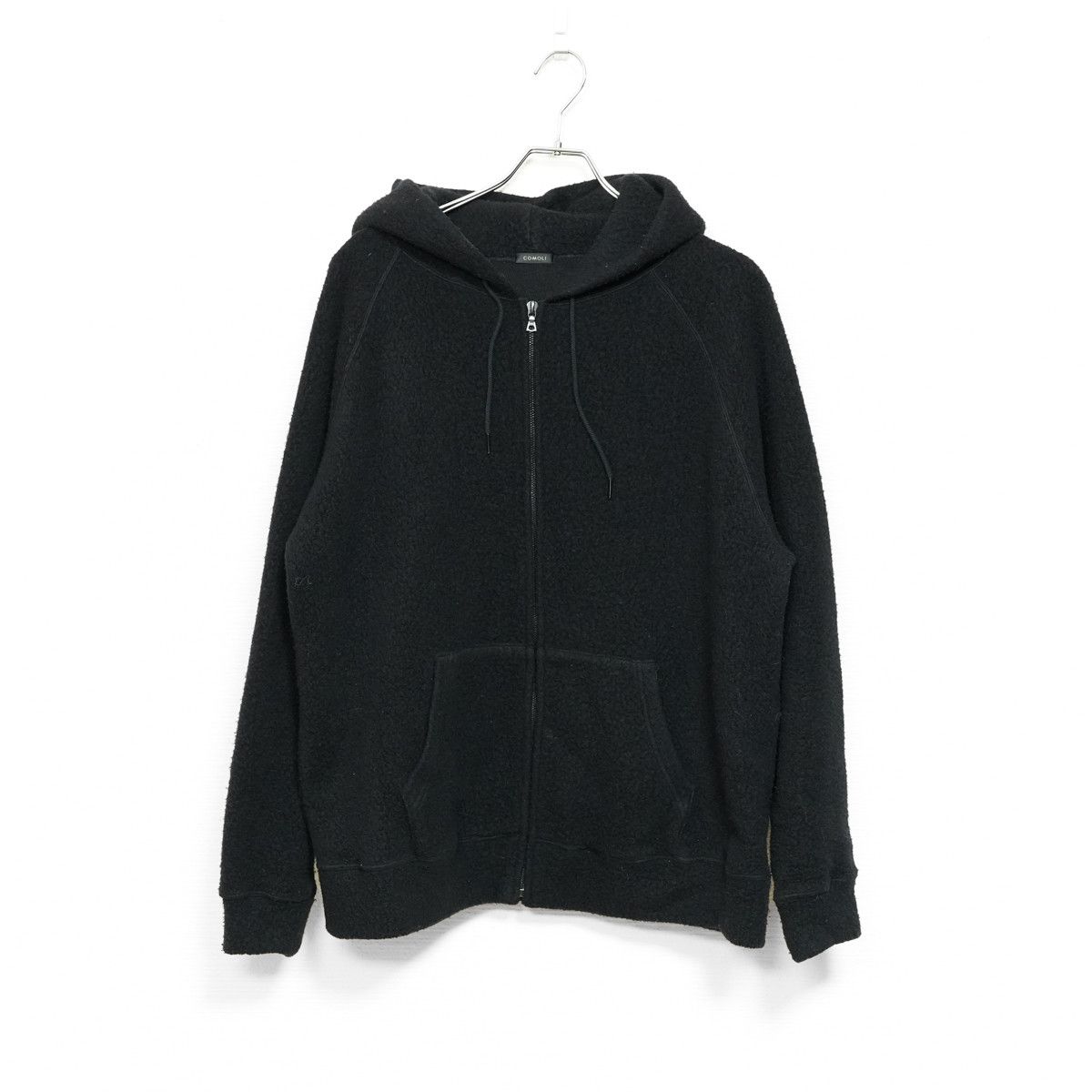 Comoli COMOLI 2021AW WOOL FREECE HOODIE Size US M / EU 48-50 / 2 - 1 Thumbnail