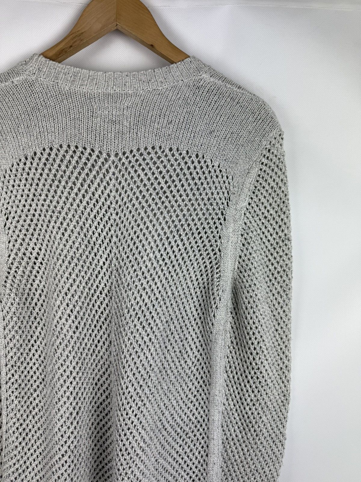 Allsaints Allsaints Bannok Crew Heavy Knit AvantGarde Sweater Pullover Size US L / EU 52-54 / 3 - 16 Thumbnail