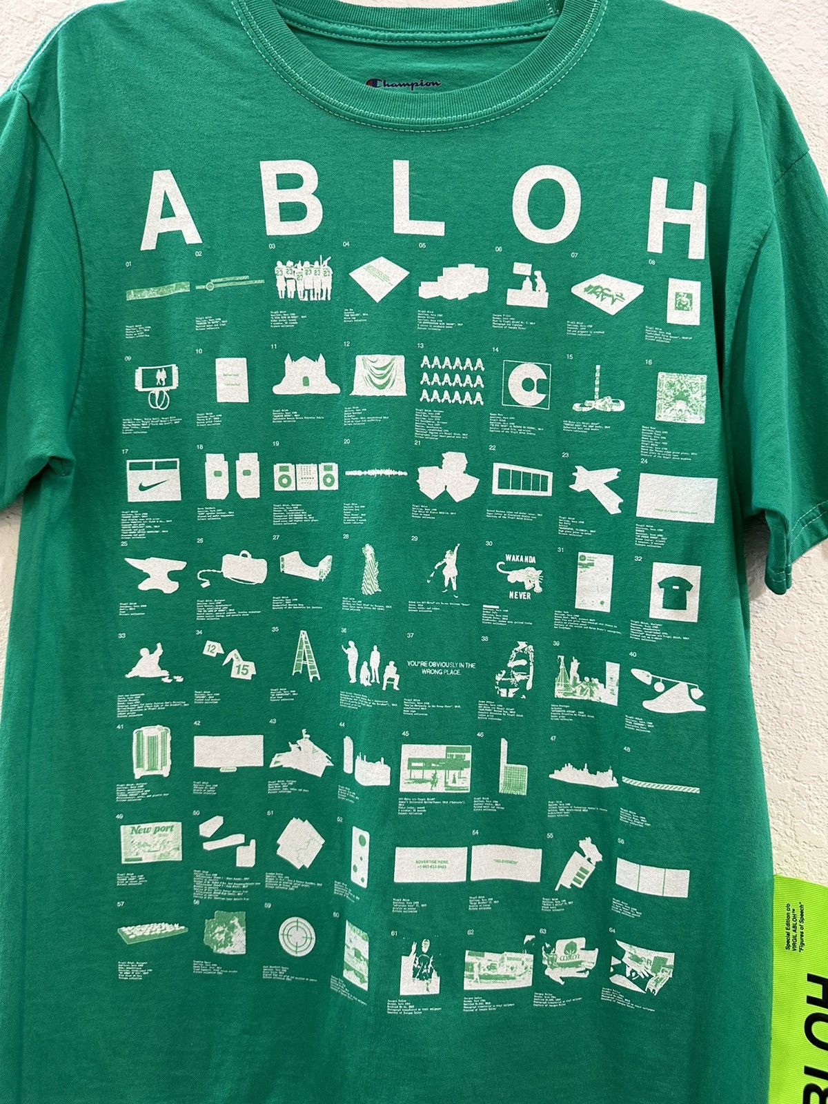 Champion × Virgil Abloh *LIMITED EDITION* Virgil Abloh figures of speech tee Size US M / EU 48-50 / 2 - 3 Thumbnail