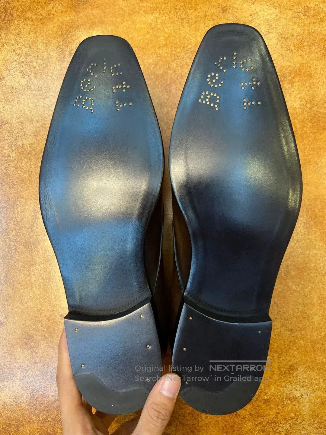 Berluti Brown Leather Formal Dress Shoes. Size US 7.5 / EU 40-41 - 7 Thumbnail
