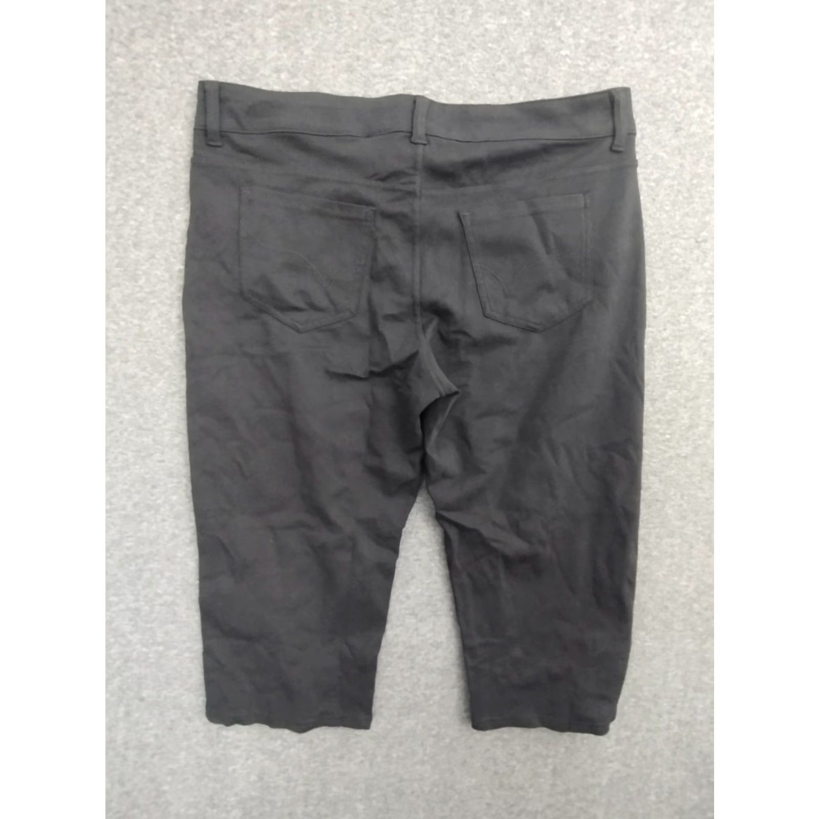 Vintage Riders by Lee Women's Long Shorts Cotton Classic Black Size 18 Size 40" / US 18 - 2 Thumbnail