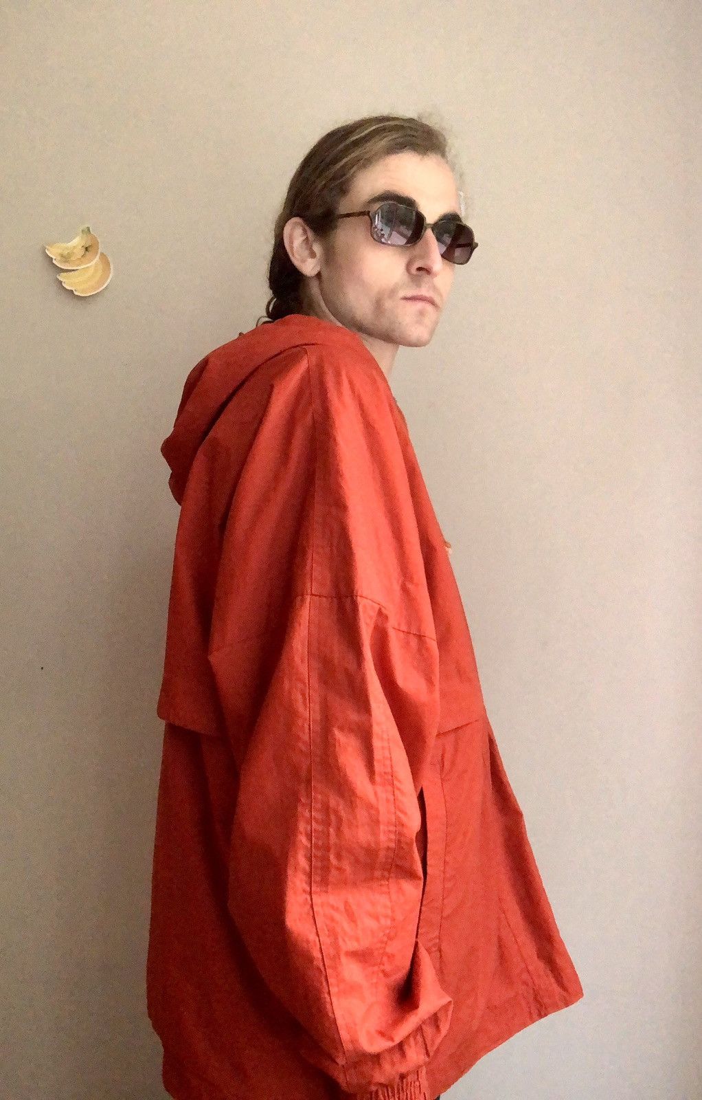 Andre Courreges × Courreges Courrèges Homme Vintage Burnt Orange Nautical Logo Jacket Size US L / EU 52-54 / 3 - 7 Thumbnail