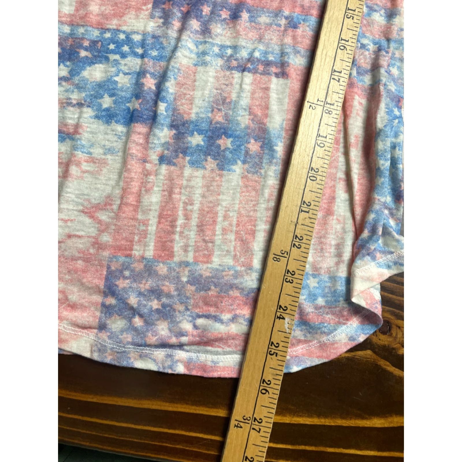 Vintage Mudd T-Shirt Womens Size S Red White Blue Patriotic USA Flag Short Sleeve Tee Shirt Womens Small Red White Blue USA Flag T-Shirt Mens? Wait. Size S / US 4 / IT 40 - 6 Thumbnail