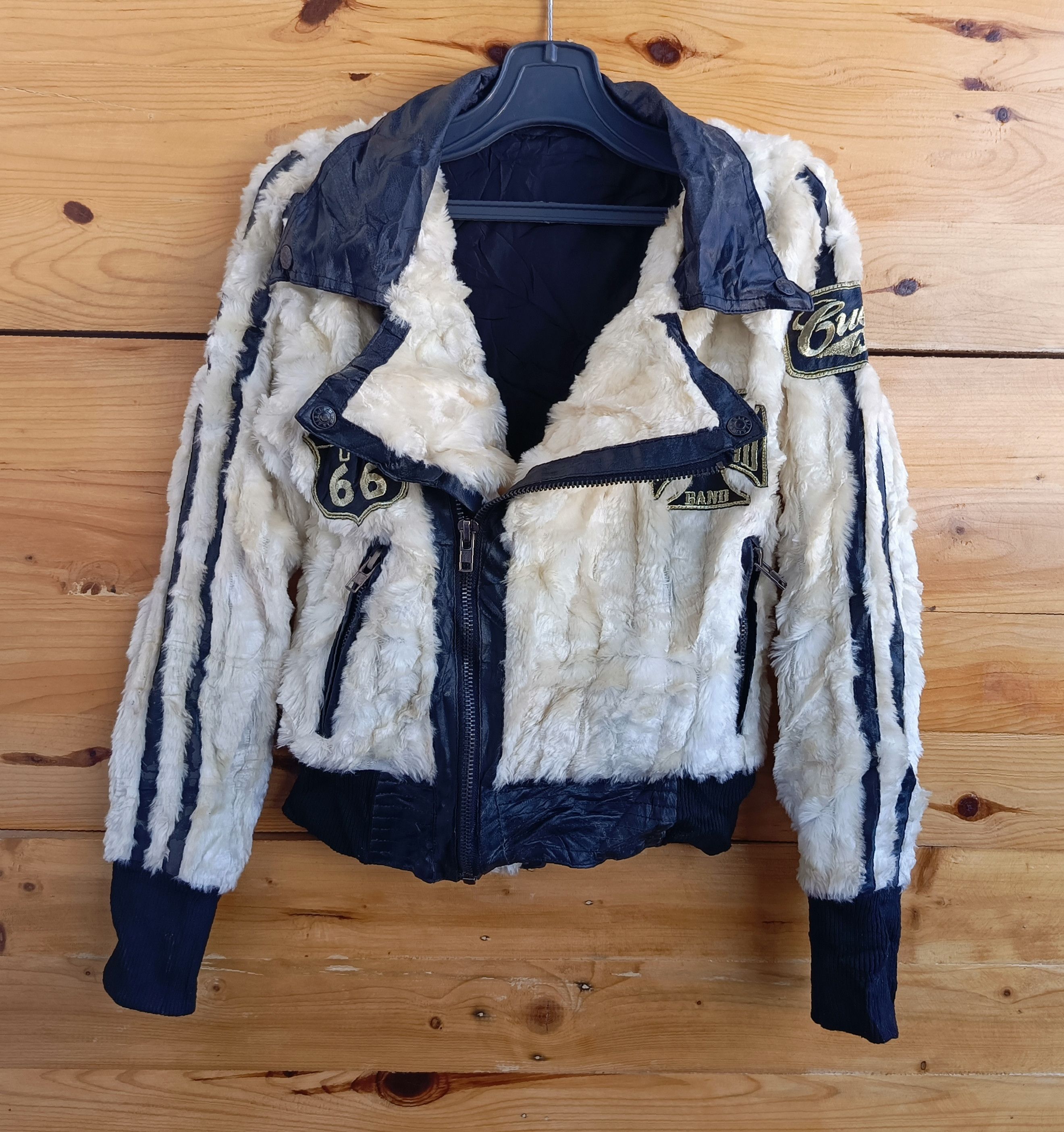 Ekam D.i.a Japan Asymmetrical Fur Leather Riders Size M / US 6-8 / IT 42-44 - 4 Thumbnail