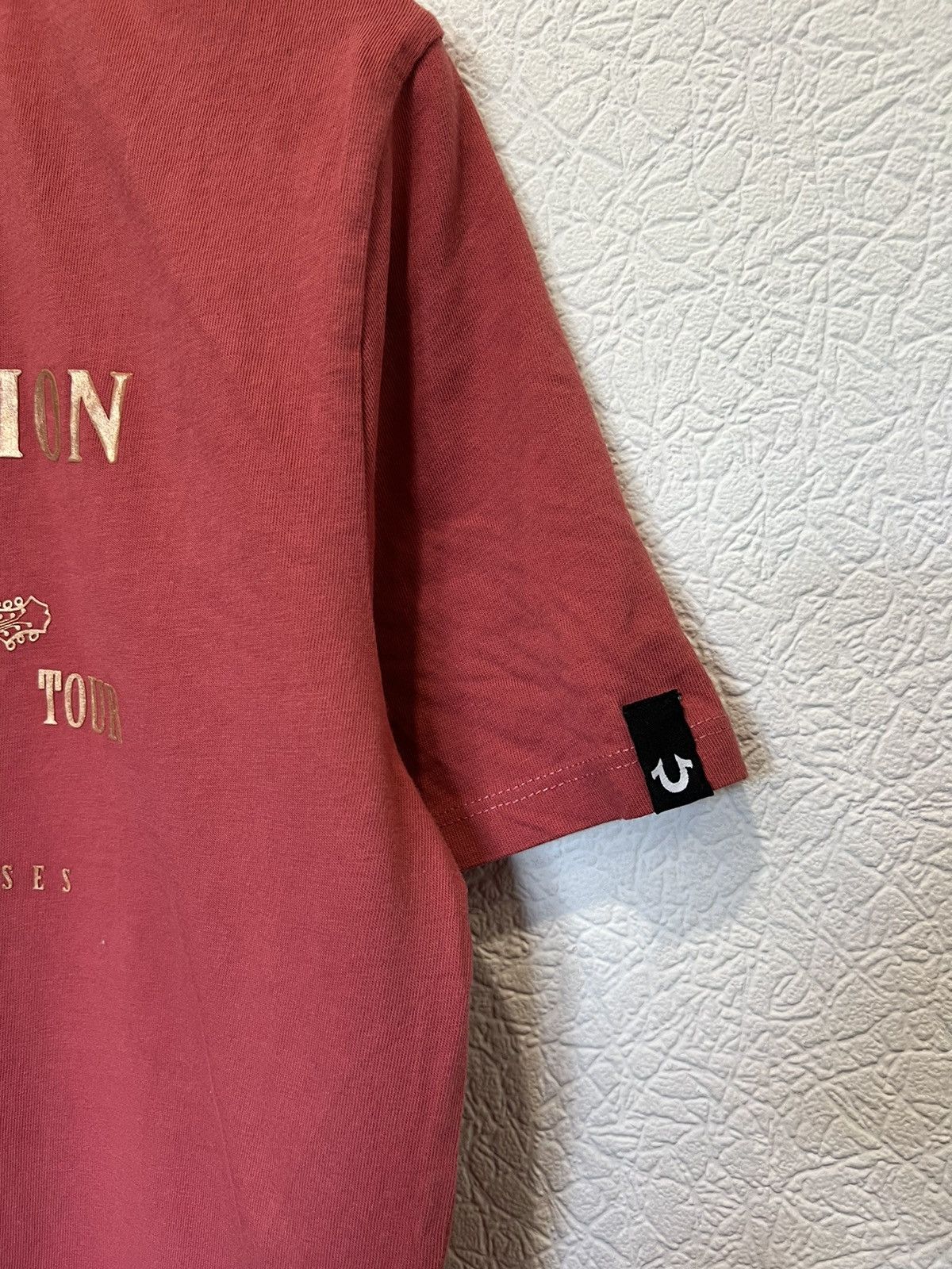 True Religion True Religion Pink T Shirt Tee Size US L / EU 52-54 / 3 - 4 Thumbnail