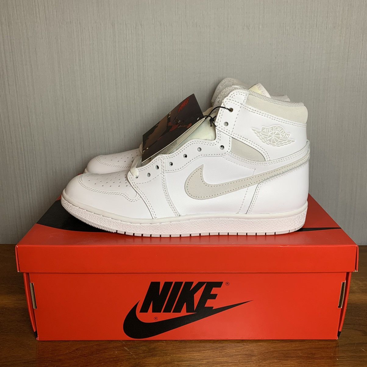 Jordan Brand × Nike Jordan 1 Retro High 85 Neutral Grey Size US 11 / EU 44 - 1 Thumbnail