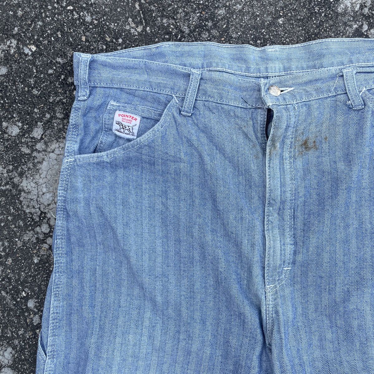 Pointer Vintage 90s Pointer Brand Workwear Denim Size US 40 / EU 56 - 3 Thumbnail