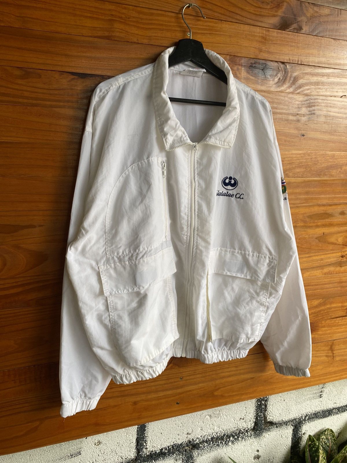 Vintage Vintage 80s Waialae Country Club Hawaiian Open Golf Jacket Size US XL / EU 56 / 4 - 5 Thumbnail