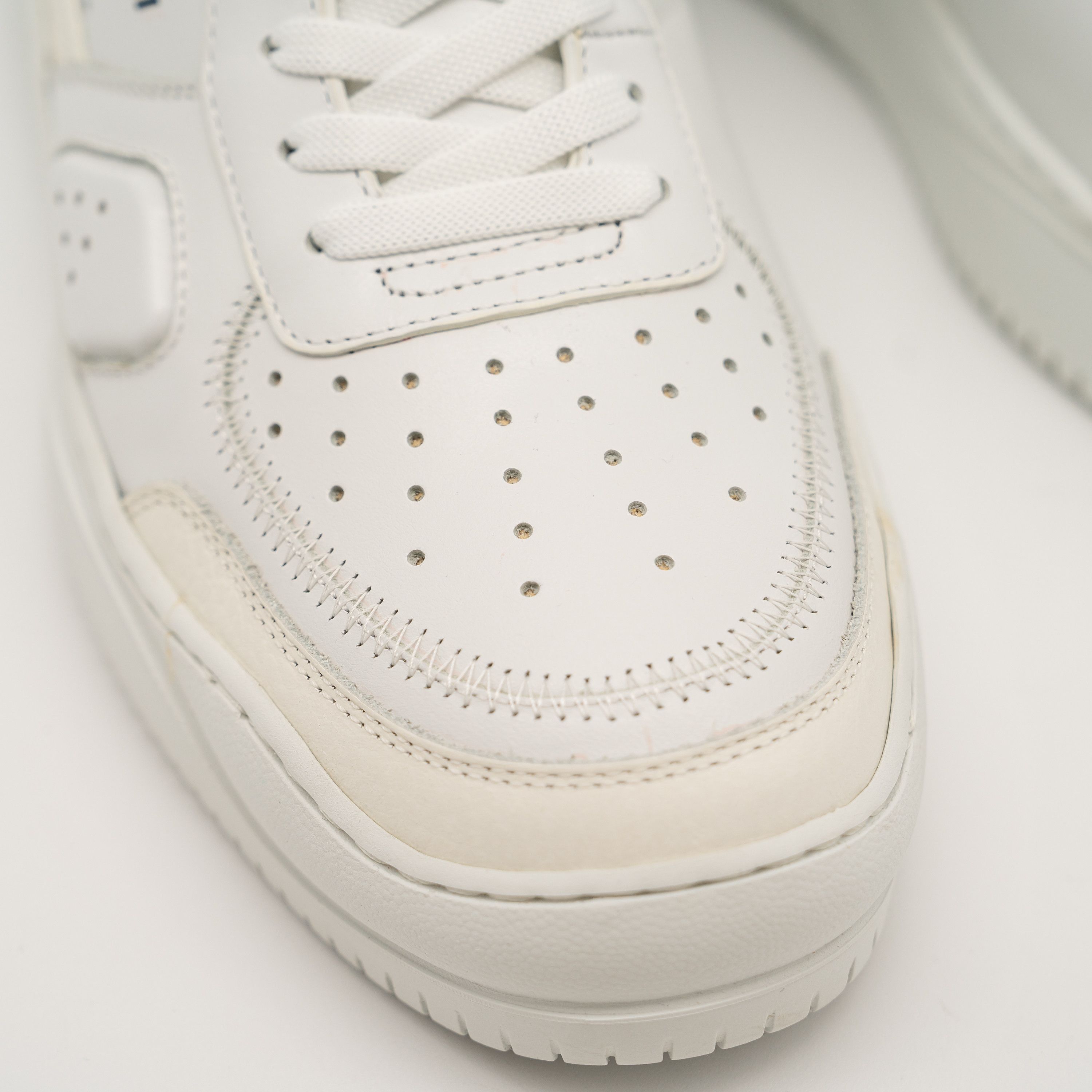 Buscemi 42eu 9 us - BUSCEMI Basket White High Top Sneakers Leather Size US 9 / EU 42 - 6 Thumbnail