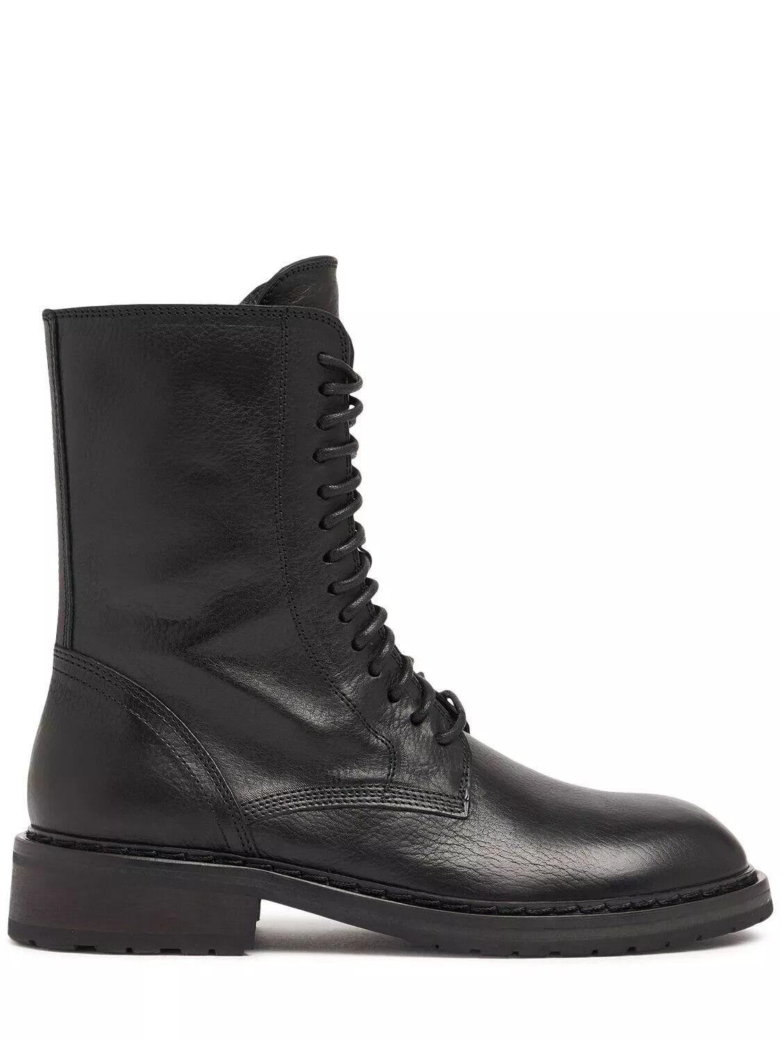 Ann Demeulemeester Danny Black Combat Boots Authentic