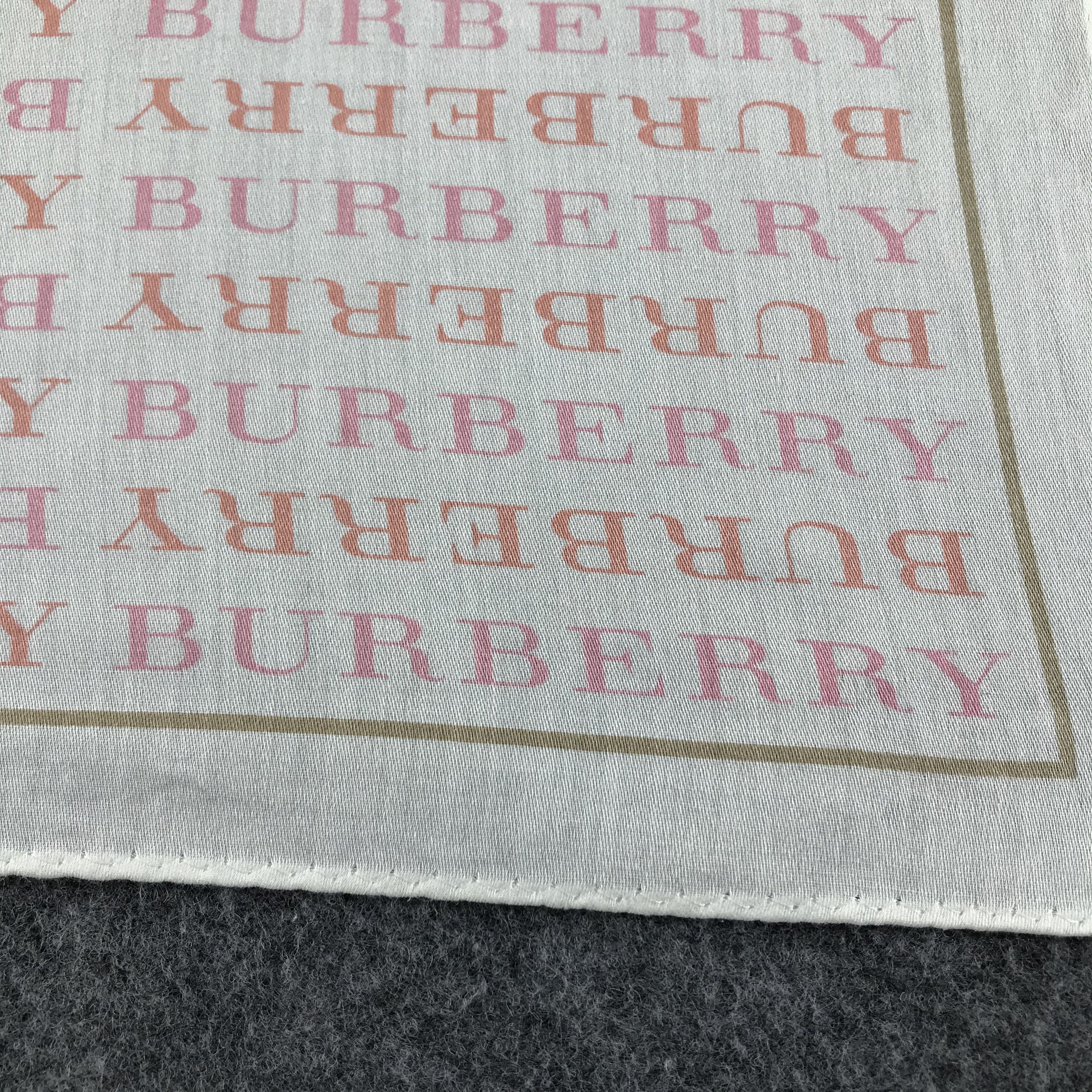 Burberry Burberry Handkerchief Neckerchief Bandana H338 Size ONE SIZE - 4 Thumbnail