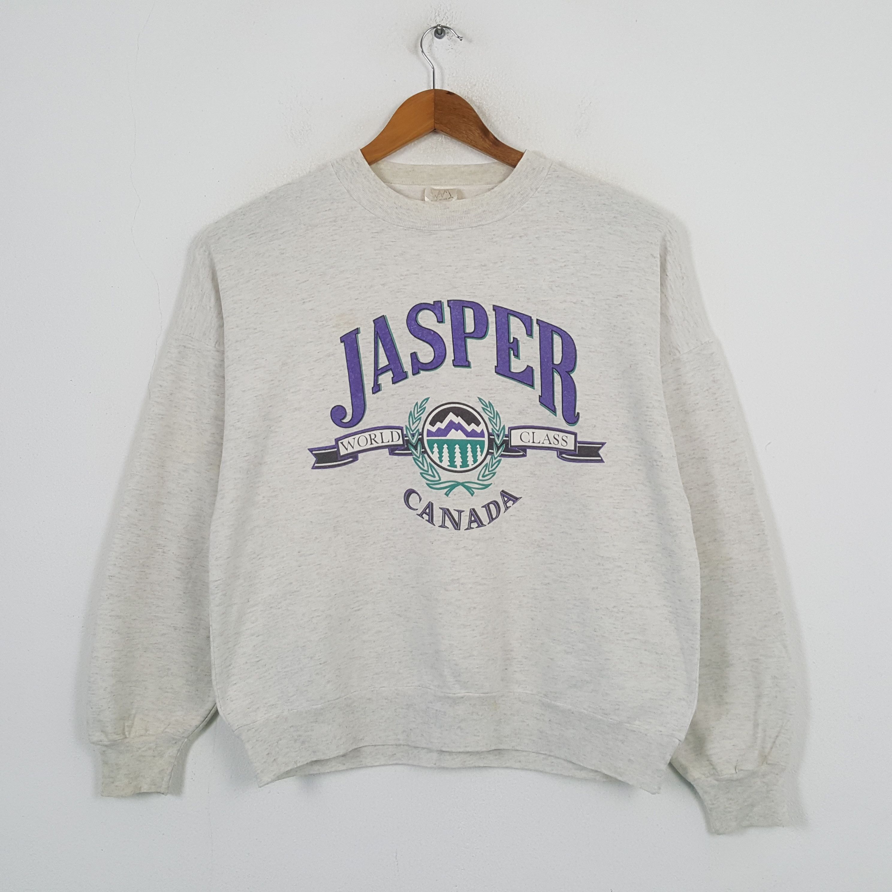 Vintage Vintage JASPER CANADA Streetwear Style Sweatshirt C290N2 Size US XL / EU 56 / 4 - 1 Thumbnail