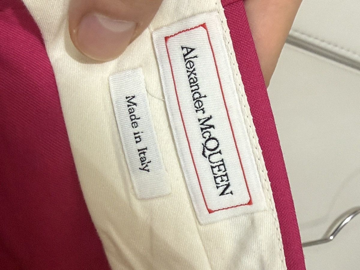 Alexander McQueen Alexander Mcqueen Cigarette Trousers Pink Size US 30 / EU 46 - 5 Thumbnail