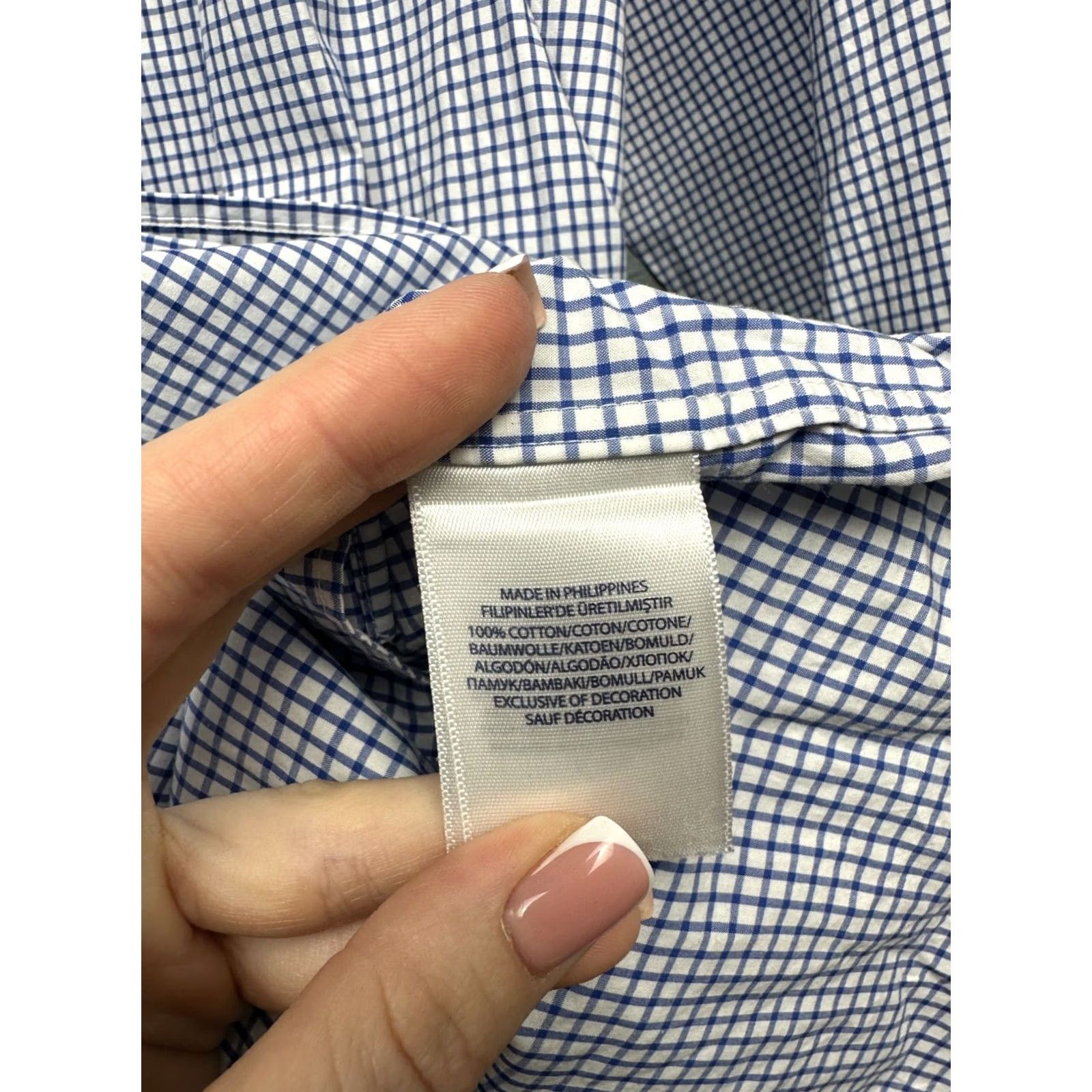 Polo Ralph Lauren Polo Ralph Lauren Mens Long Sleeve Shirt 2XB XXL Button-Up Multicolor Cotton Check Shirt Size US XXL / EU 58 / 5 - 5 Thumbnail