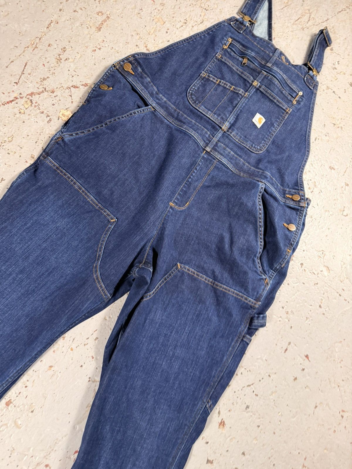 Carhartt Classic Blue Denim Carhartt Overalls Size US 42 / EU 58 - 3 Thumbnail
