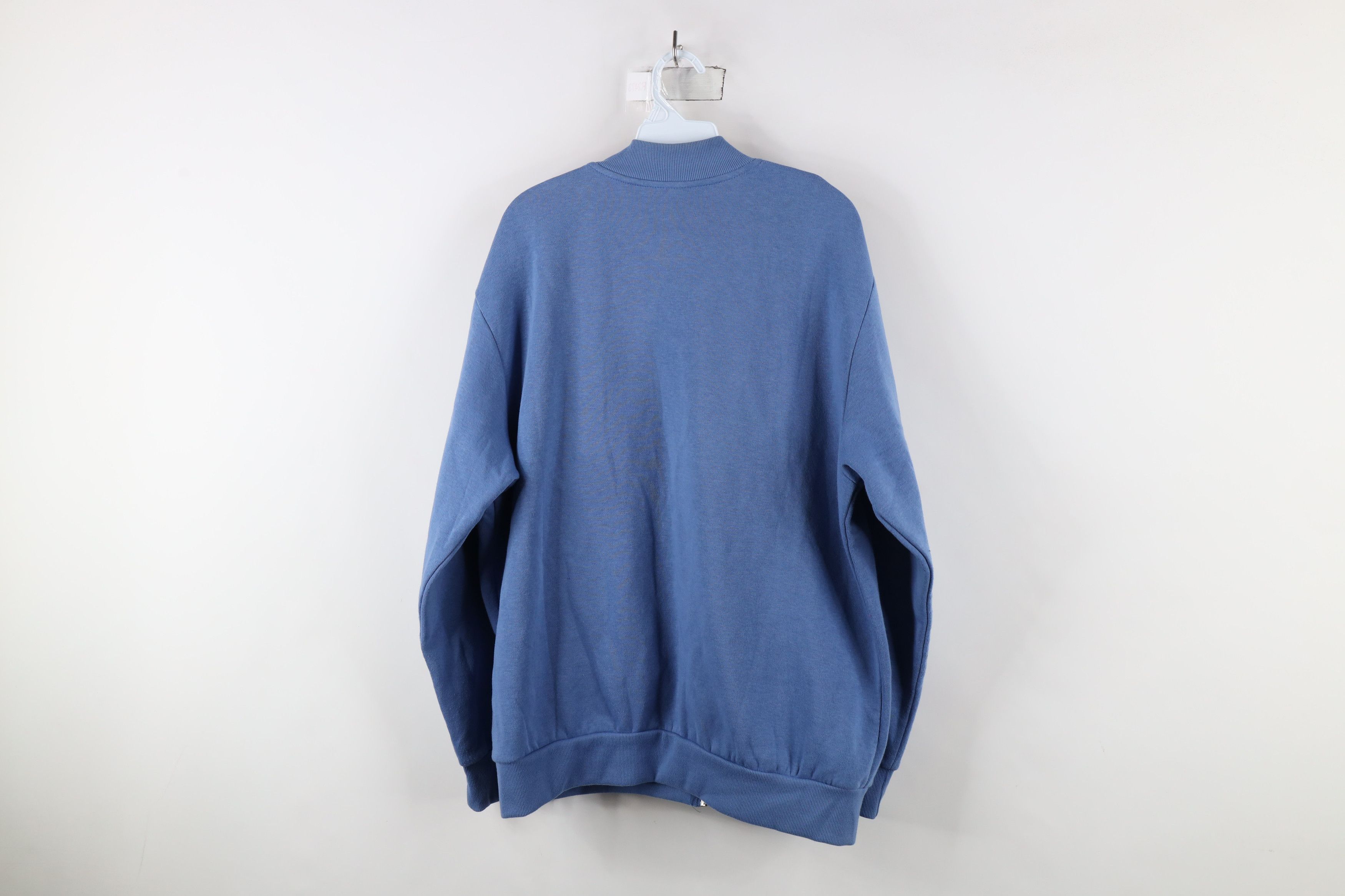 Vintage Vintage 90s Streetwear Full Zip Sweatshirt Bomber Jacket Size US L / EU 52-54 / 3 - 12 Thumbnail