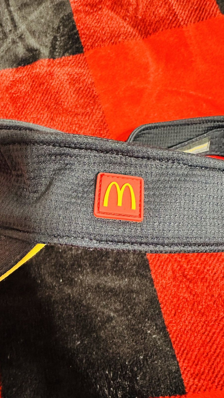 Other McDonald’s Employee Visor OSFM Adjustable Size ONE SIZE - 3 Thumbnail