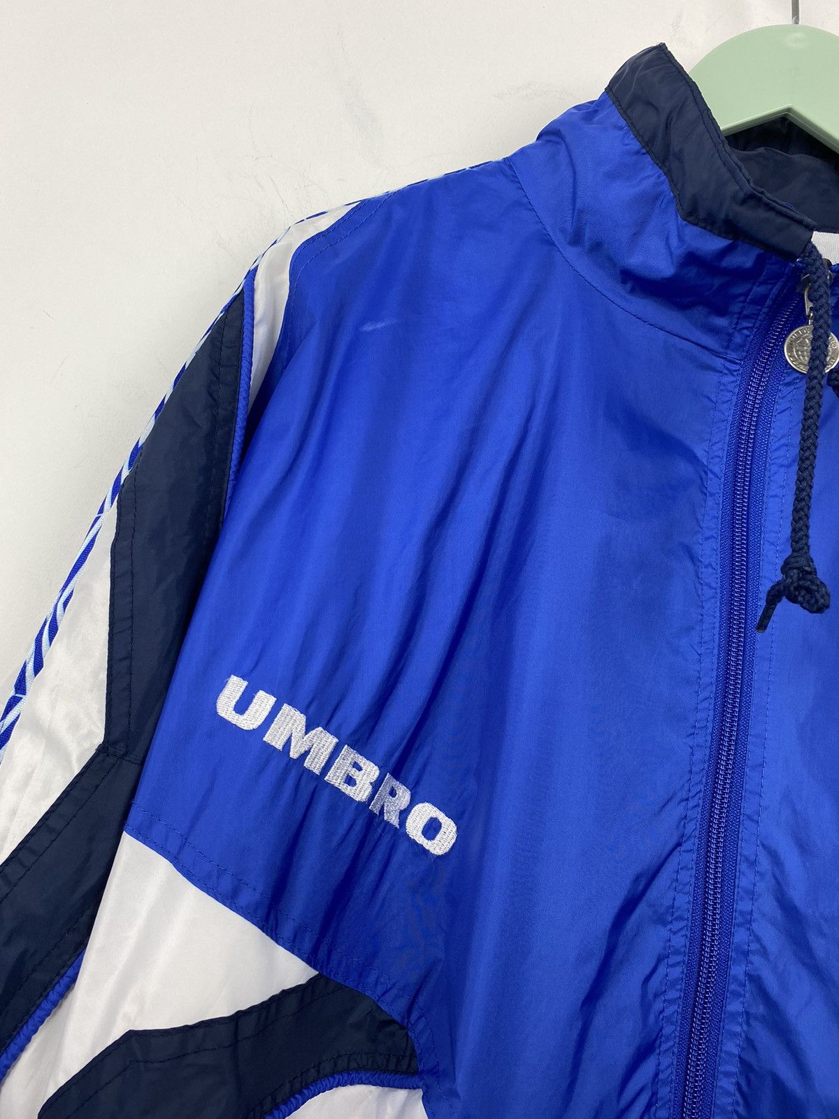 Umbro Vintage 90s Umbro Training Football Soccer Track Top Jacket Size US L / EU 52-54 / 3 - 2 Thumbnail