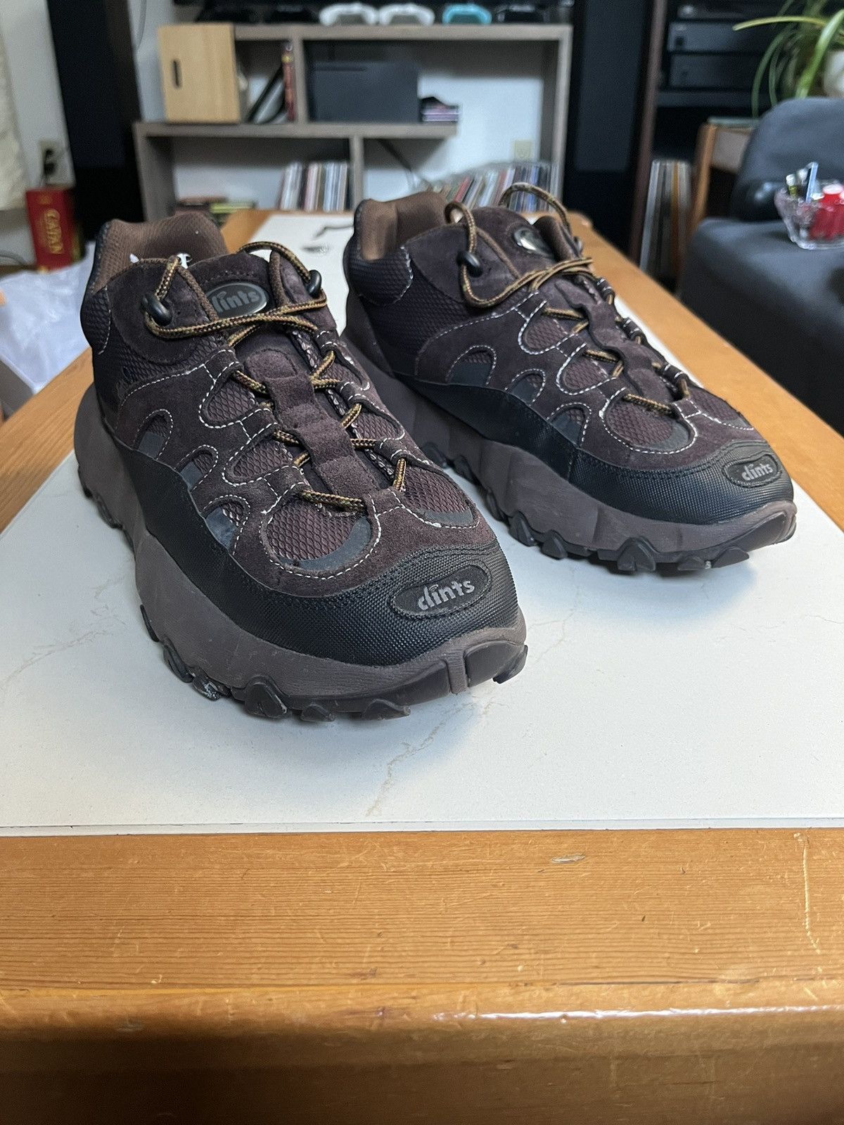 image of Clints Co Clints Trl Footprint 1.0 Triple Brown Shoes, Men's (Size 11)