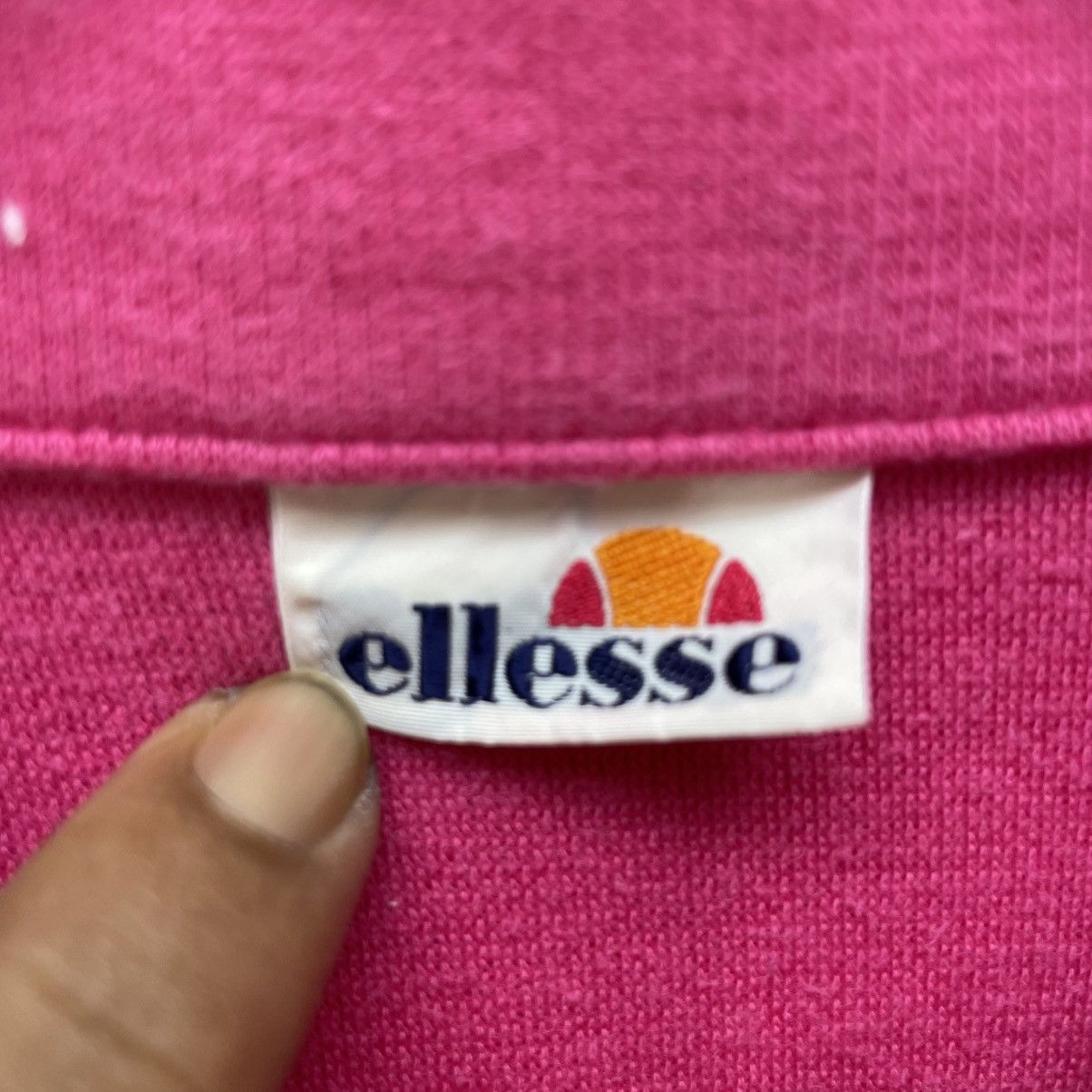 Ellesse 💥Vintage Ellesse Half Snap Button Pullover Sweatshirt Size M / US 6-8 / IT 42-44 - 4 Thumbnail