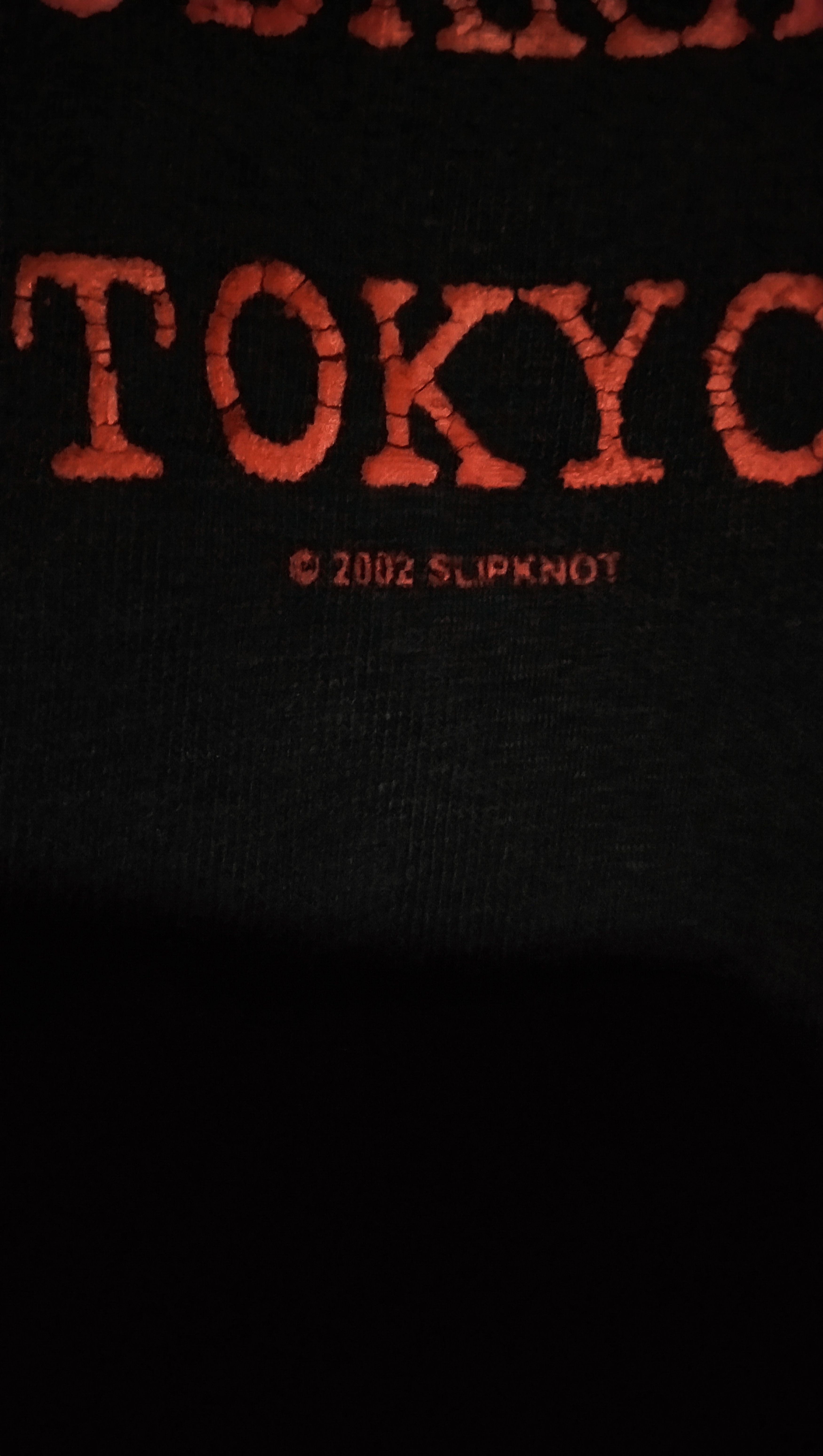 Band Tees Slipknot Japan Tour 2002 Size US L / EU 52-54 / 3 - 3 Thumbnail