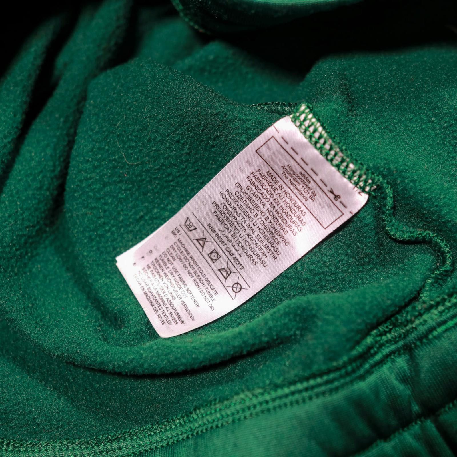 Adidas Adidas Green Hoodie Small Pullover w/ Gray Trim Size US S / EU 44-46 / 1 - 5 Thumbnail