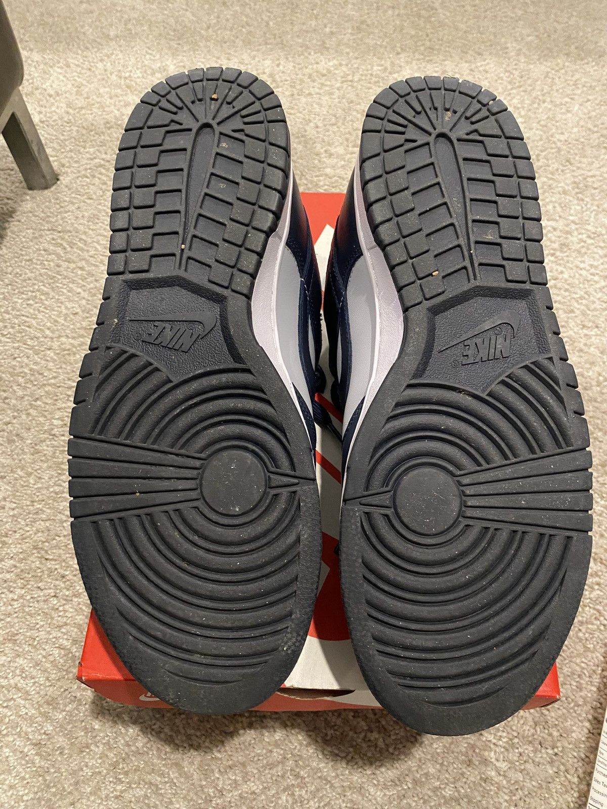 Nike Nike dunk low retro Georgetown Size US 11 / EU 44 - 5 Thumbnail
