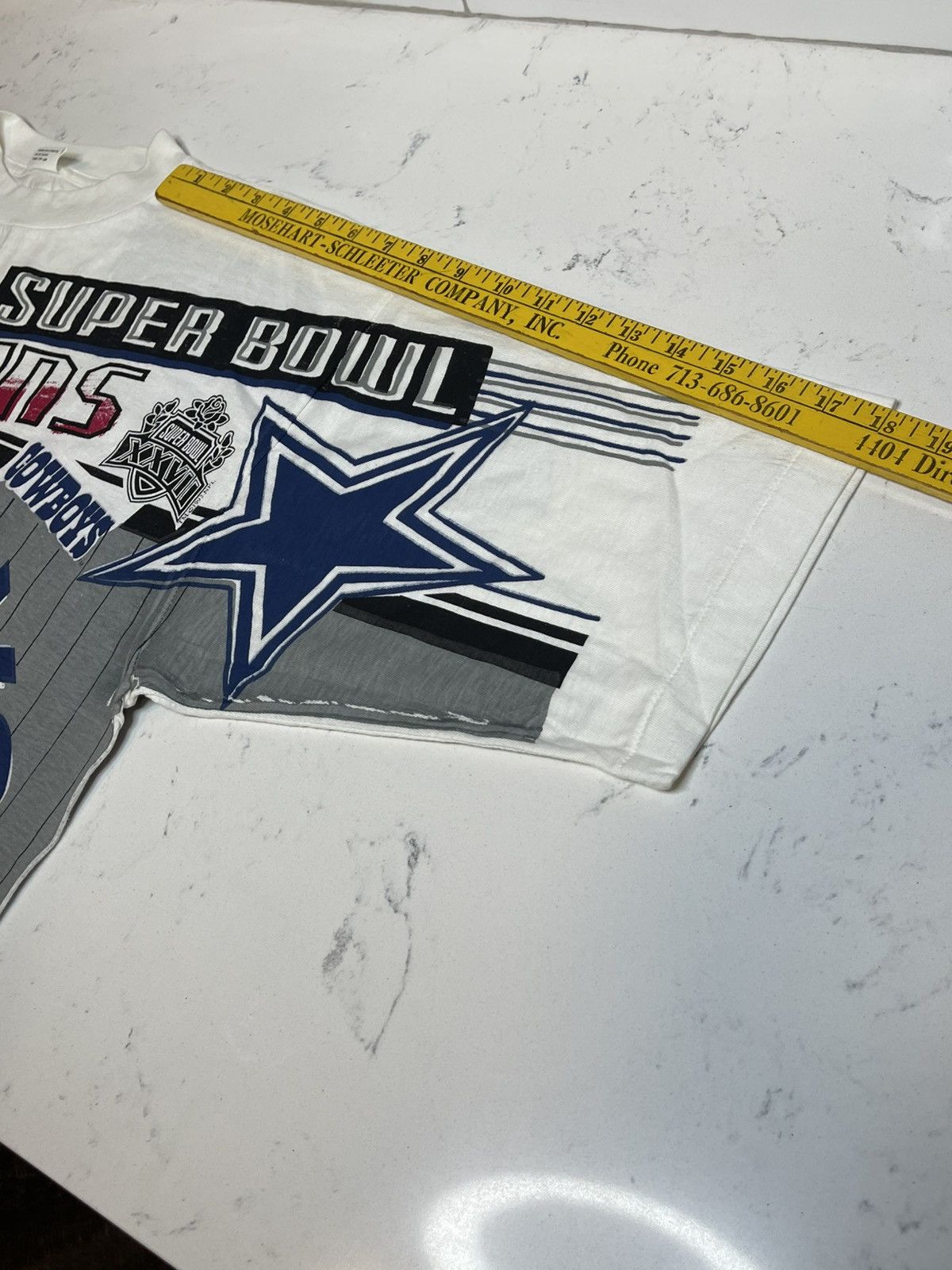 Other Vtg 93 Dallas Cowboys Super Bowl AOP T Shirt Single Stitch Size US XXL / EU 58 / 5 - 8 Thumbnail
